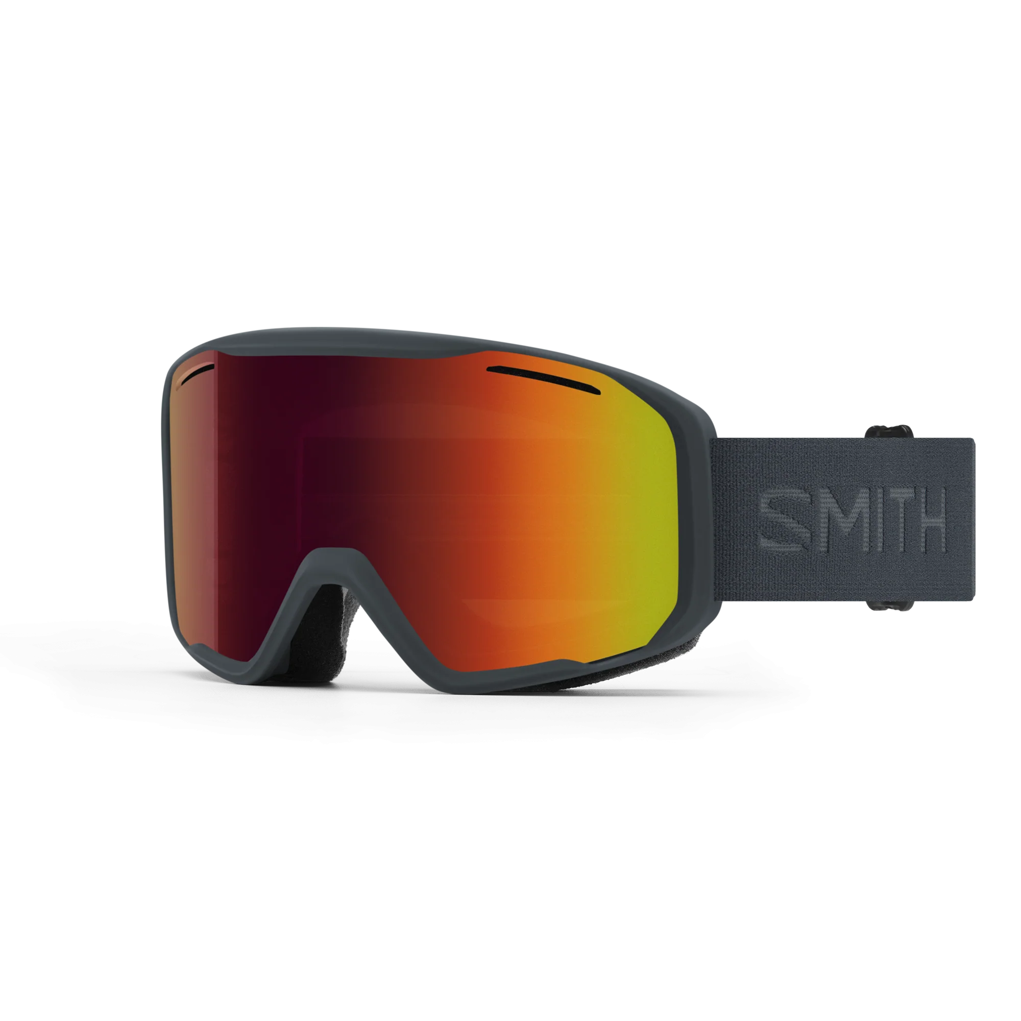 Masque de ski Smith - Blazer - Ardoise - Red Sol-X Mirror