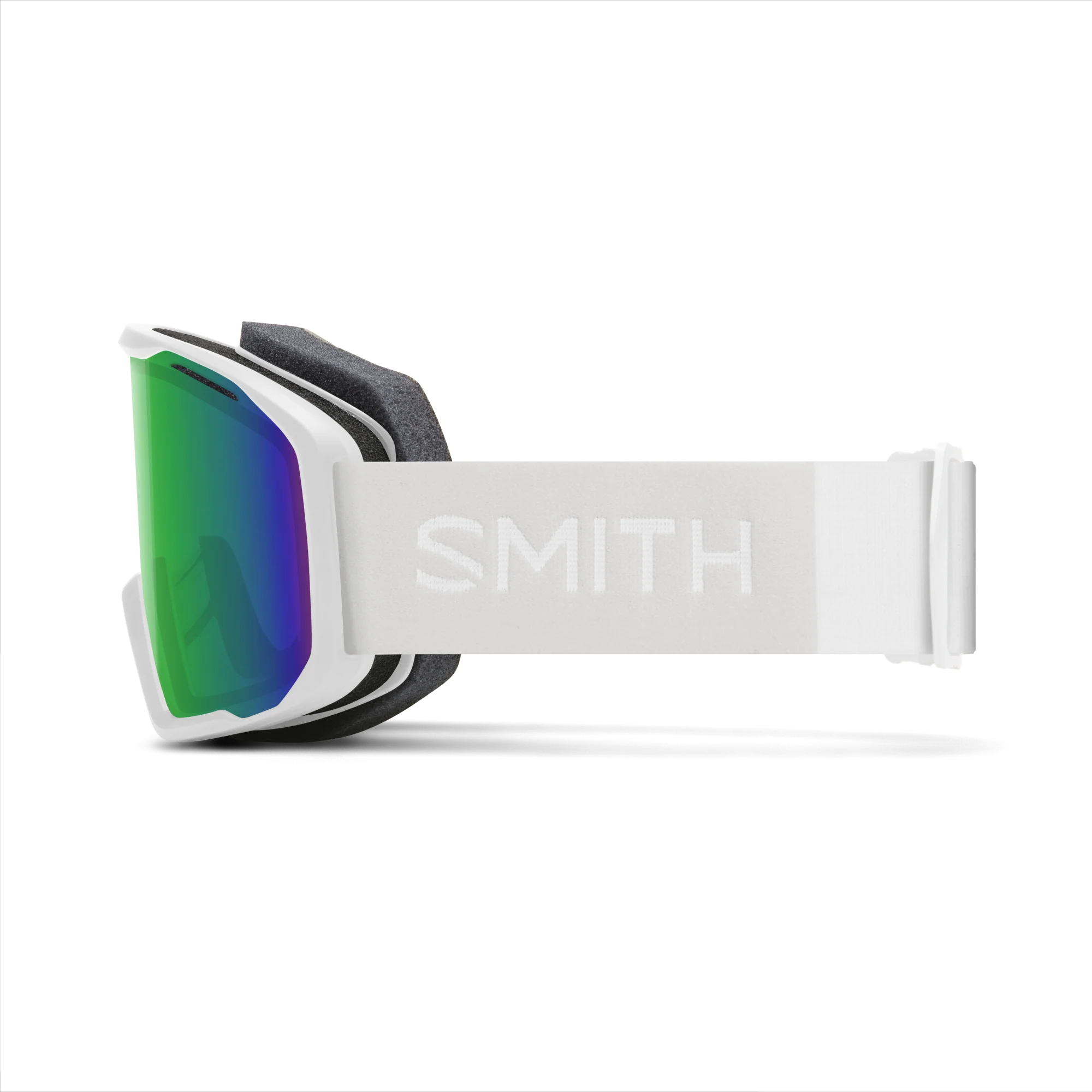 Masque de ski Smith - Blazer - Blanc - Green Sol-X Mirror