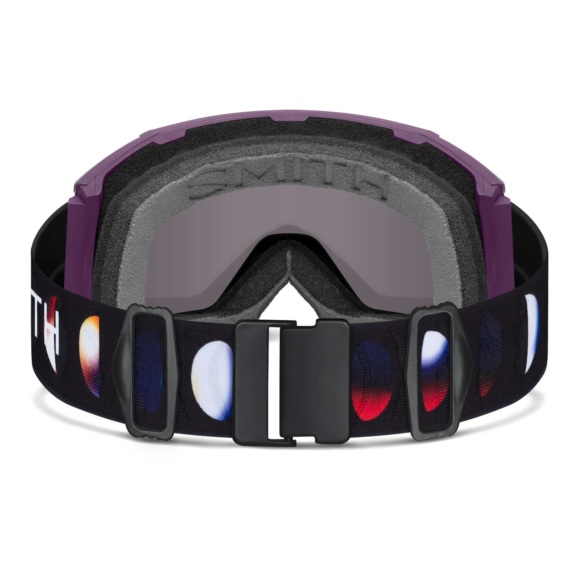 Masque de ski Smith - Squad MAG - Cerise Laquée Phases - ChromaPop Sun Platinum Mirror 3