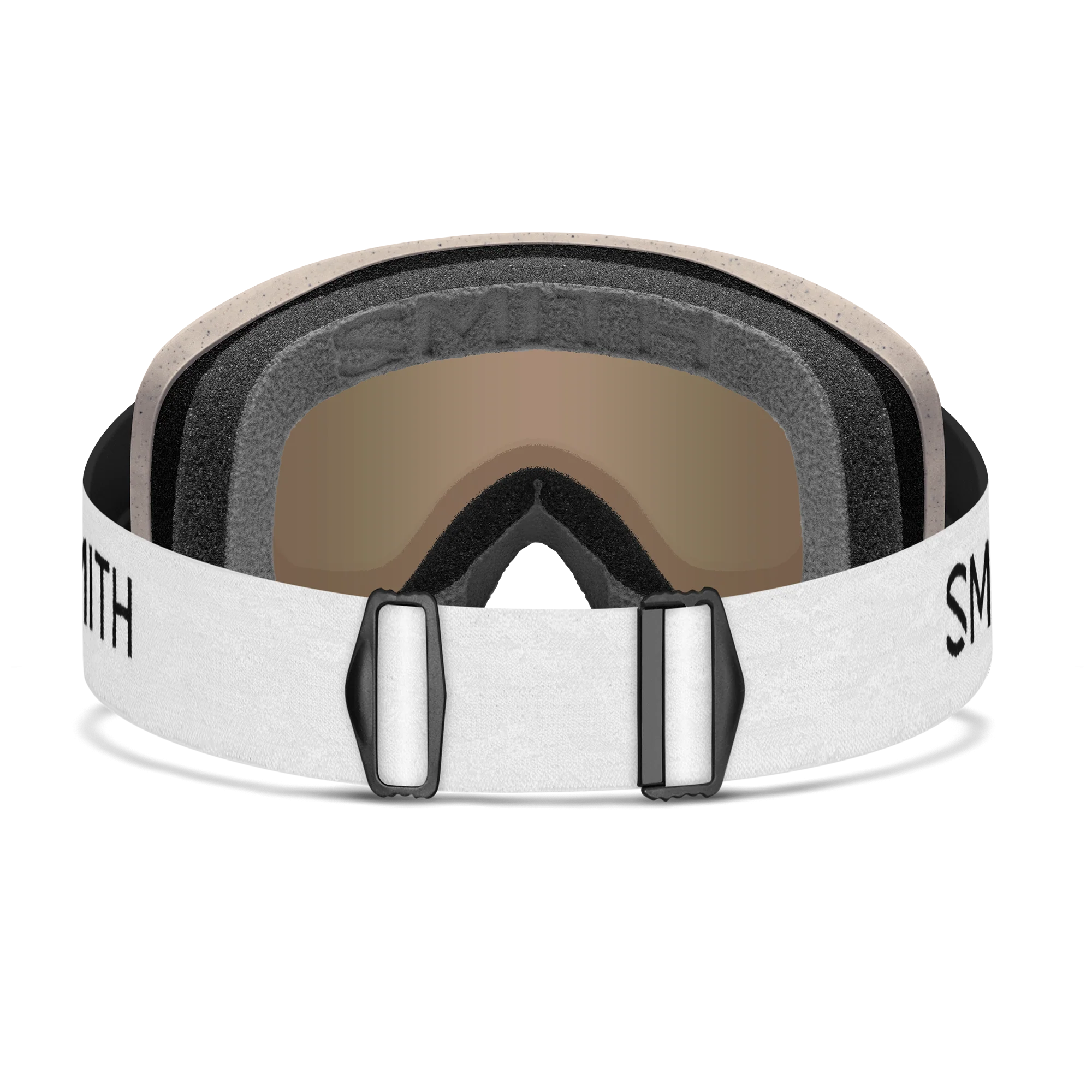 Masque de ski Smith - Blazer - Raw Renu non teint - Green Sol-X Mirror