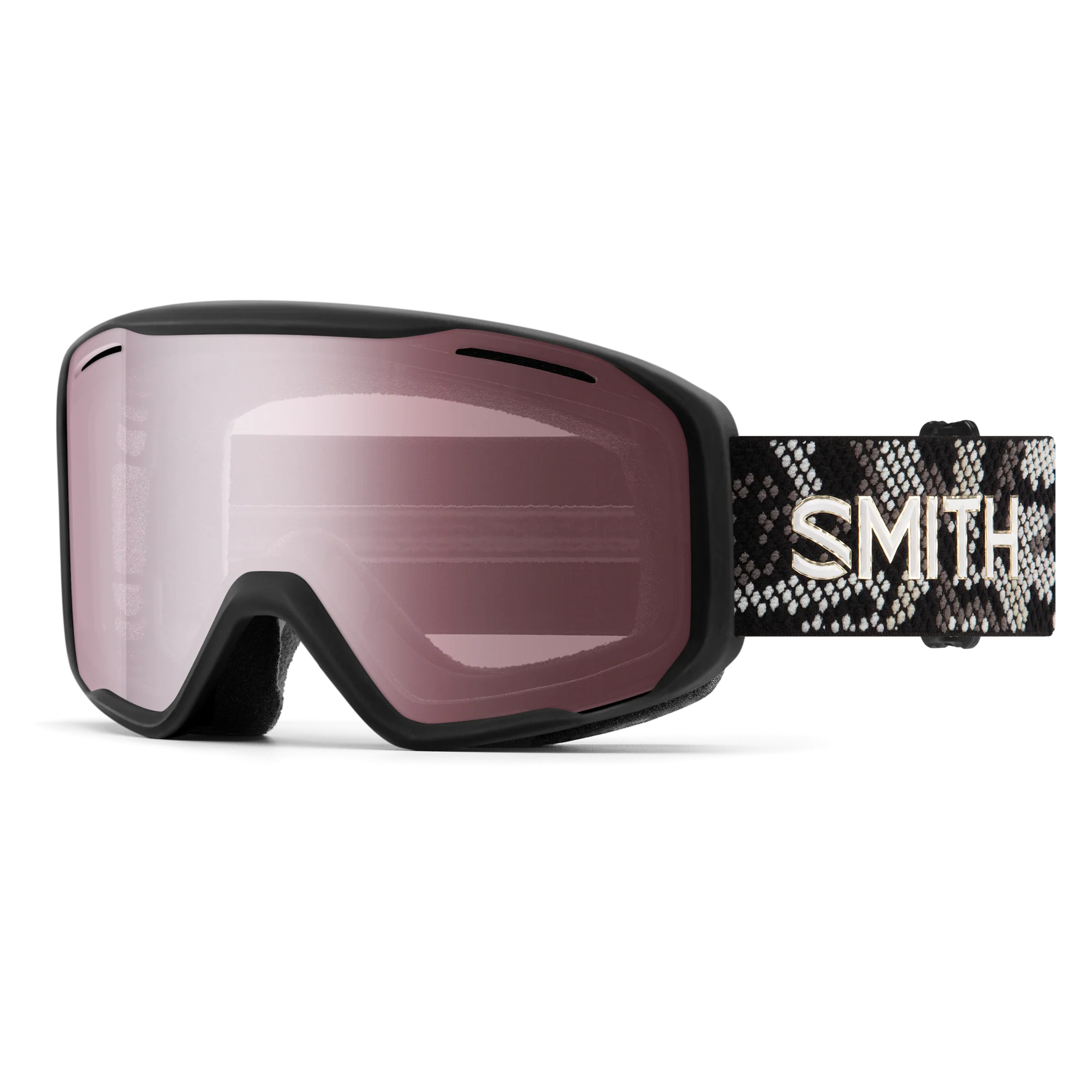 Masque de ski Smith - Blazer - Noir Snakeskin - Ignitor Mirror