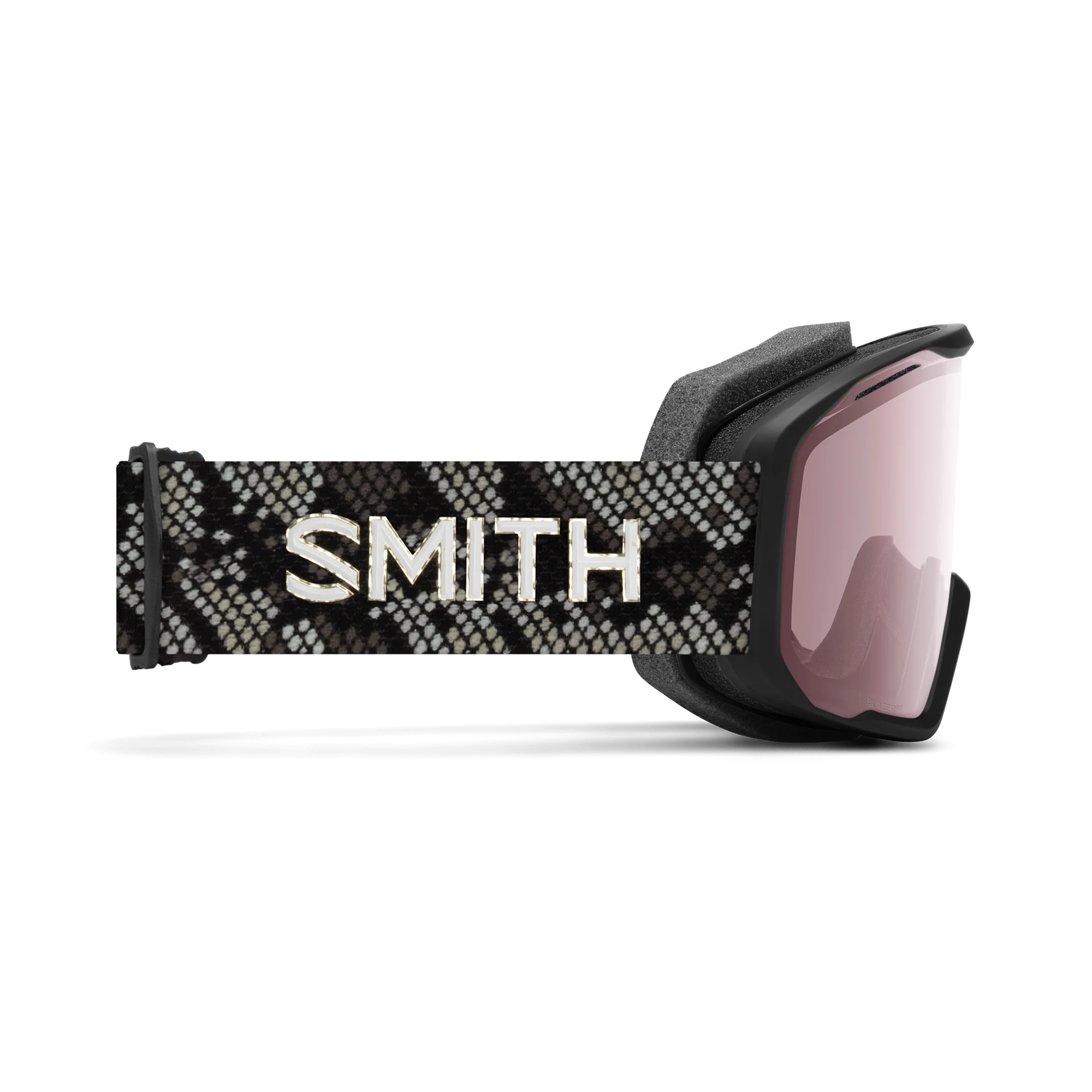 Masque de ski Smith - Blazer - Noir Snakeskin - Ignitor Mirror