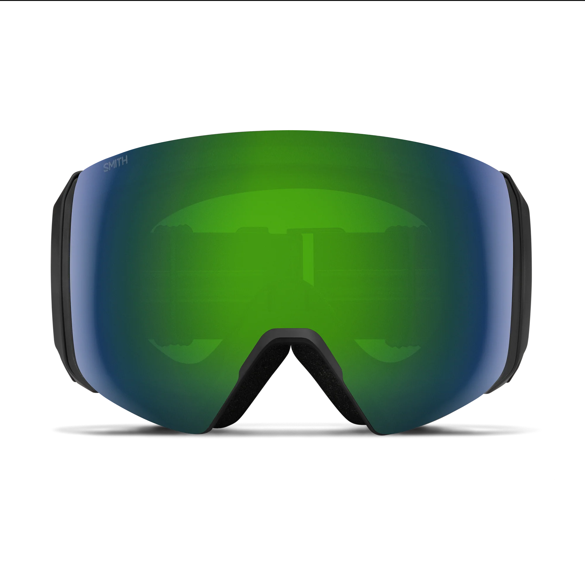 Masque de ski Smith - 4D MAG XL - Noir - ChromaPop Sun Green Mirror 2