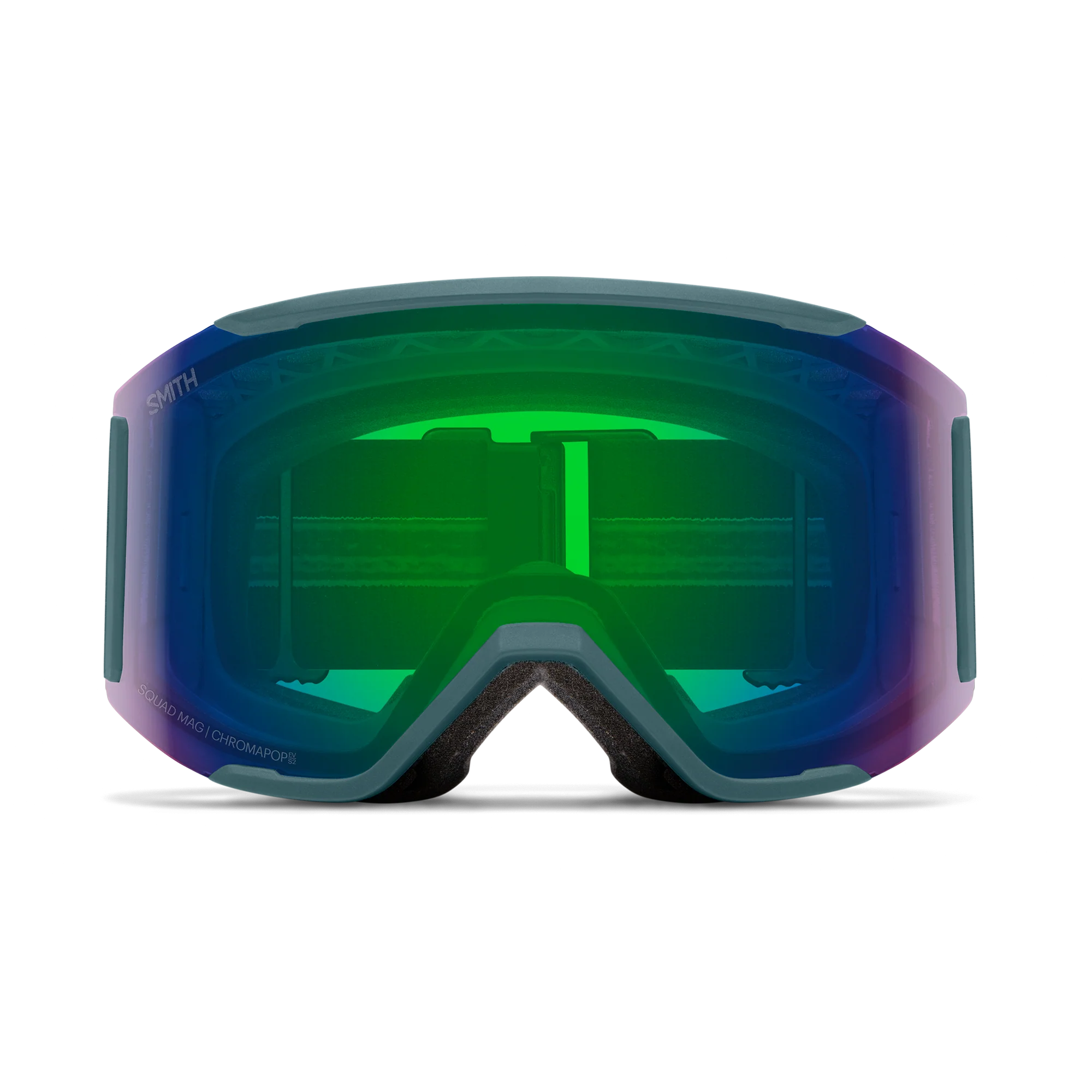Masque de ski Smith - Squad MAG - Cenote - ChromaPop Everyday Green Mirror 2