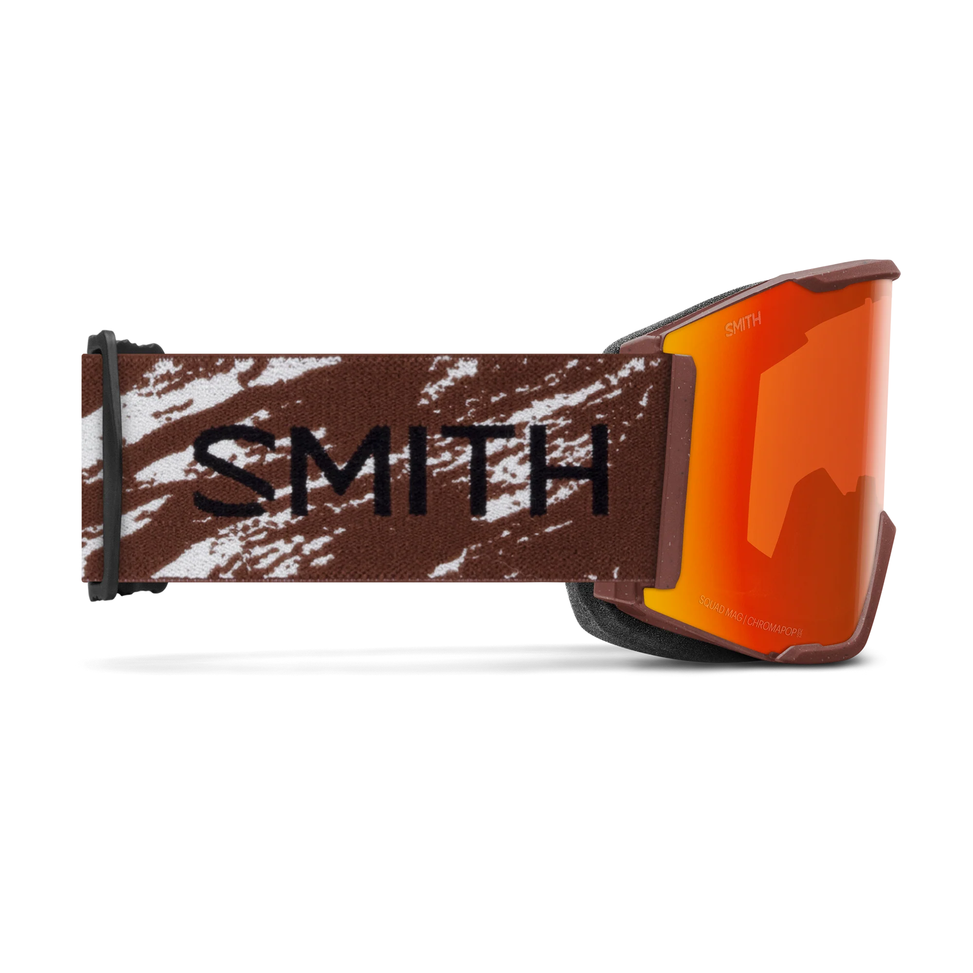 Masque de ski Smith - Squad MAG - Rouille ReNU Natural - ChromaPop Everyday Red Mirror 4