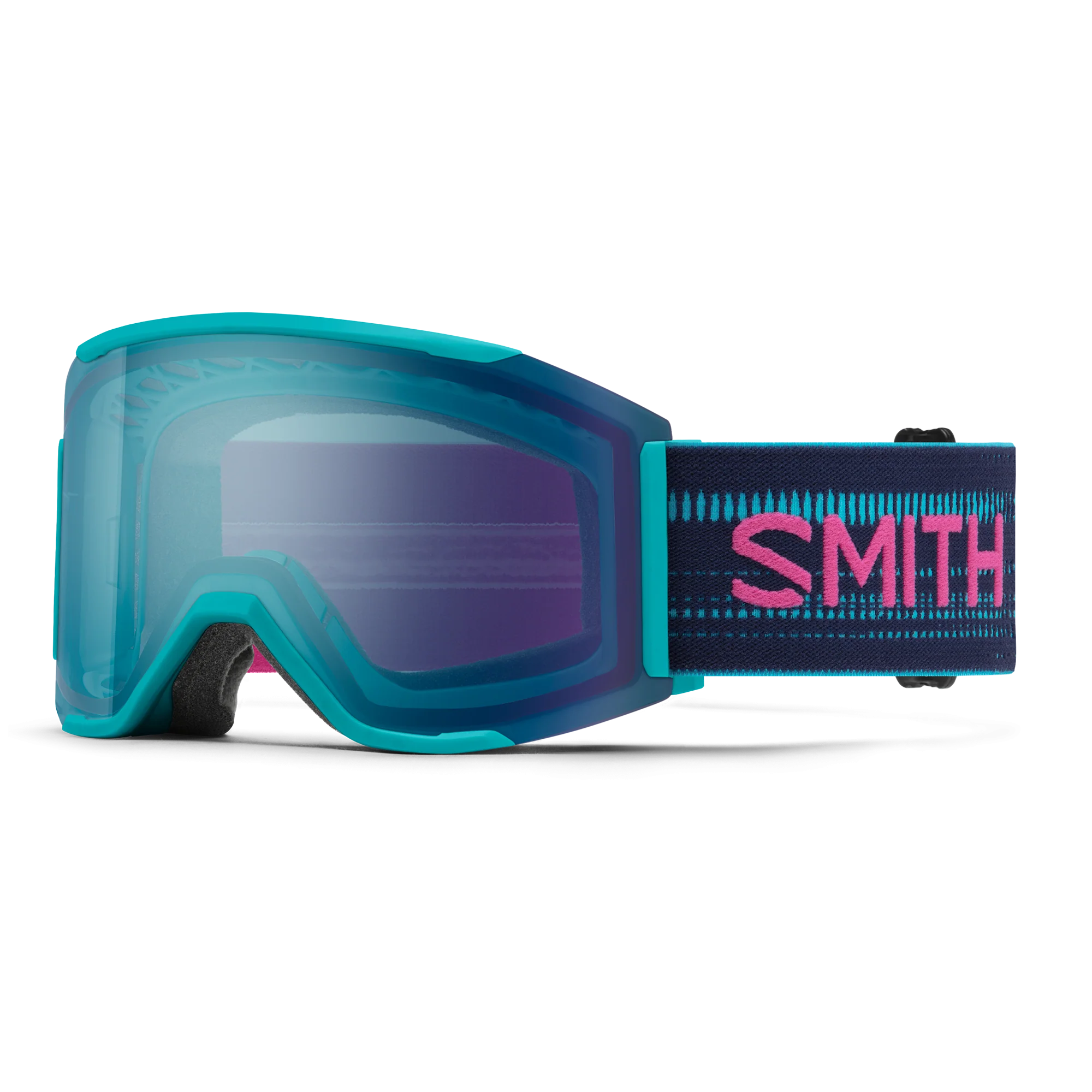 Masque de ski Smith - Squad MAG - Tropic - ChromaPop Everyday Blue Mirror