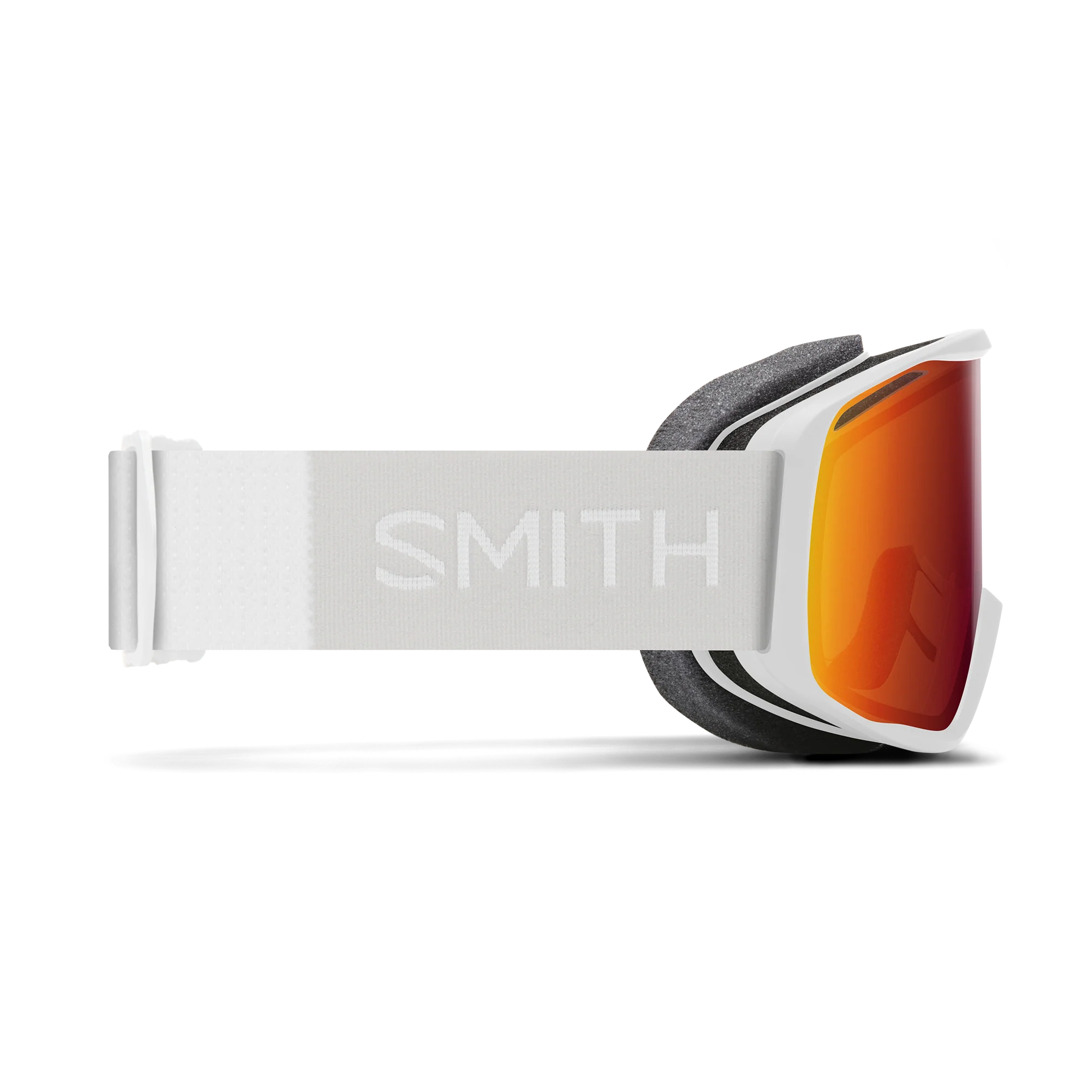 Masque de ski Smith - Rally - Blanc - Red Sol-X Mirror