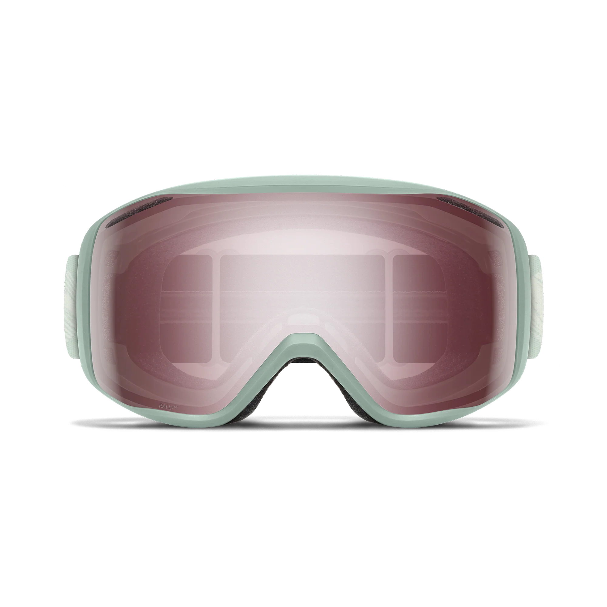 Masque de ski Smith - Rally - Soft Grass Waves - Ignitor Mirror