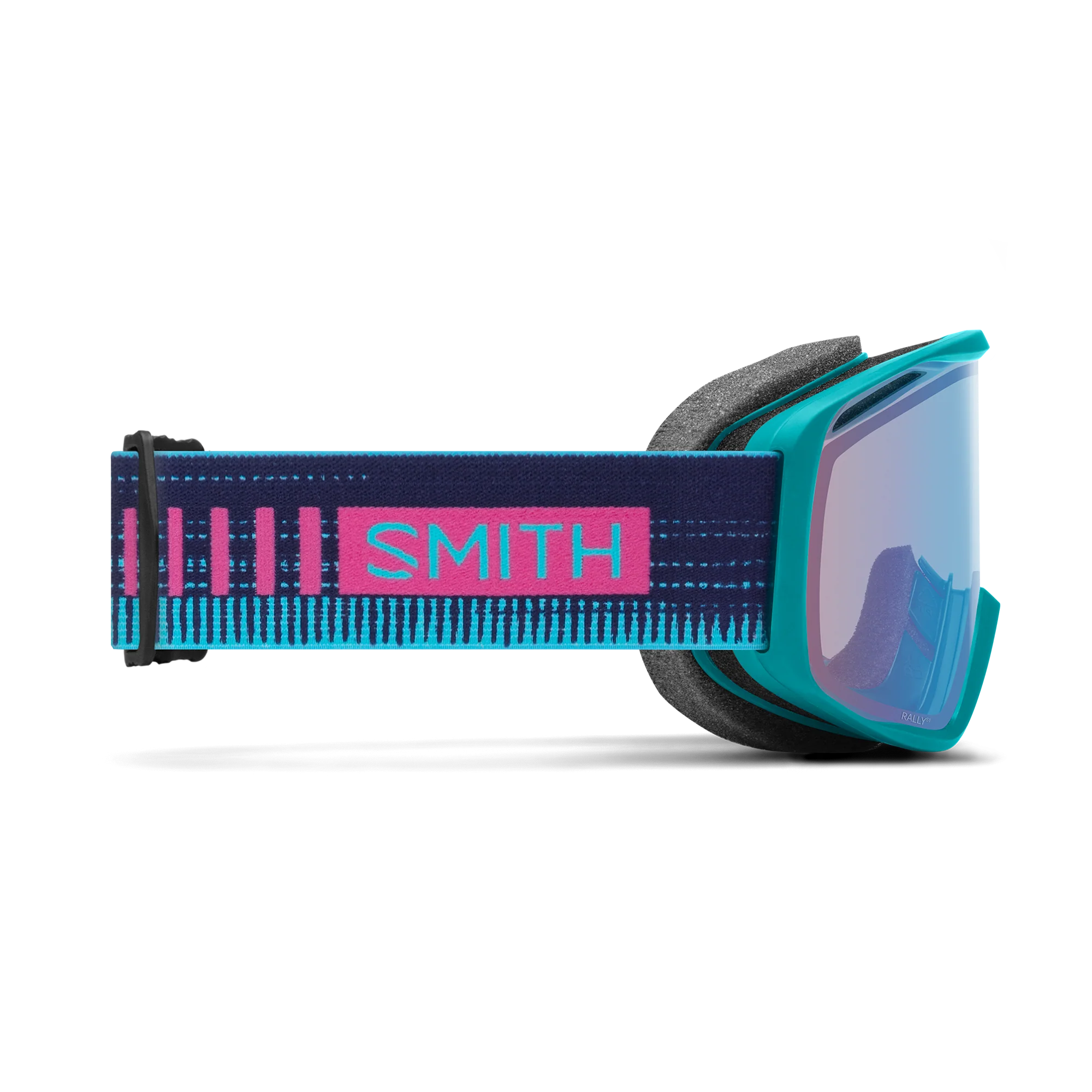 Masque de ski Smith - Rally - Tropic - Blue Sensor Mirror