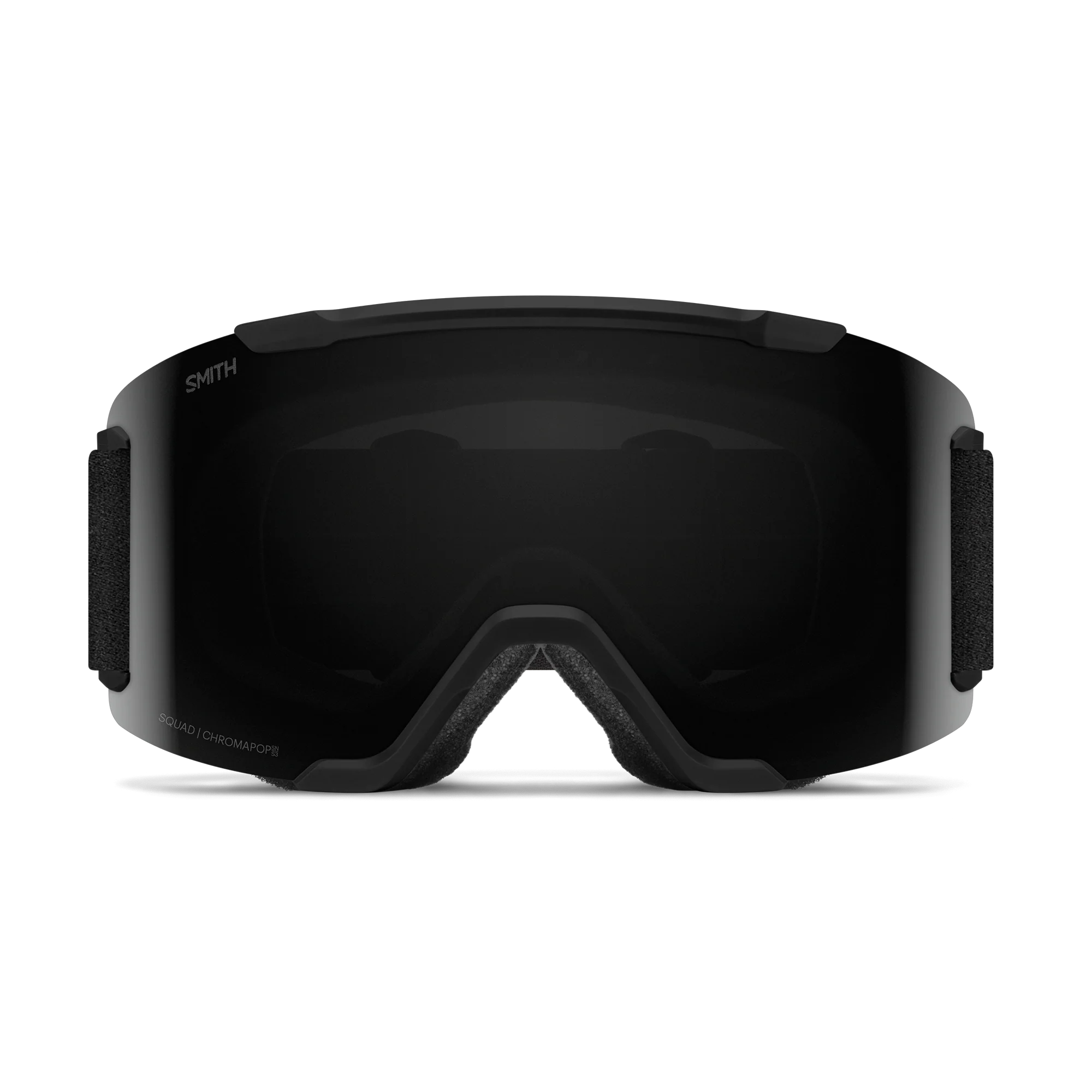 Masque de ski Smith - Squad - Blackout - ChromaPop Sun Black 2