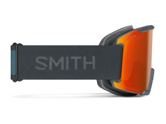 Masque de ski Smith - Squad - Ardoise - ChromaPop Everyday Red Mirror 3