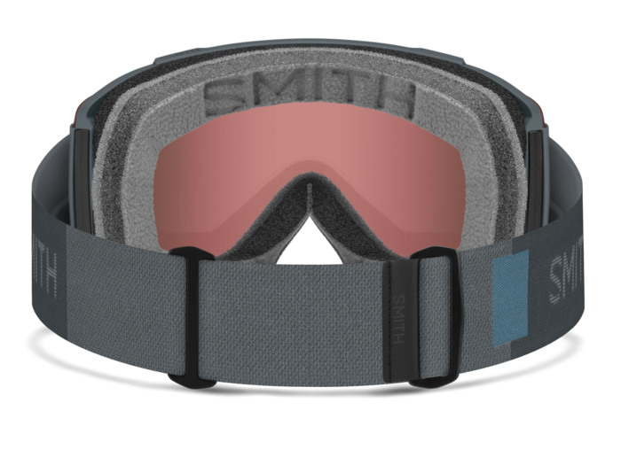 Masque de ski Smith - Squad - Ardoise - ChromaPop Everyday Red Mirror 5