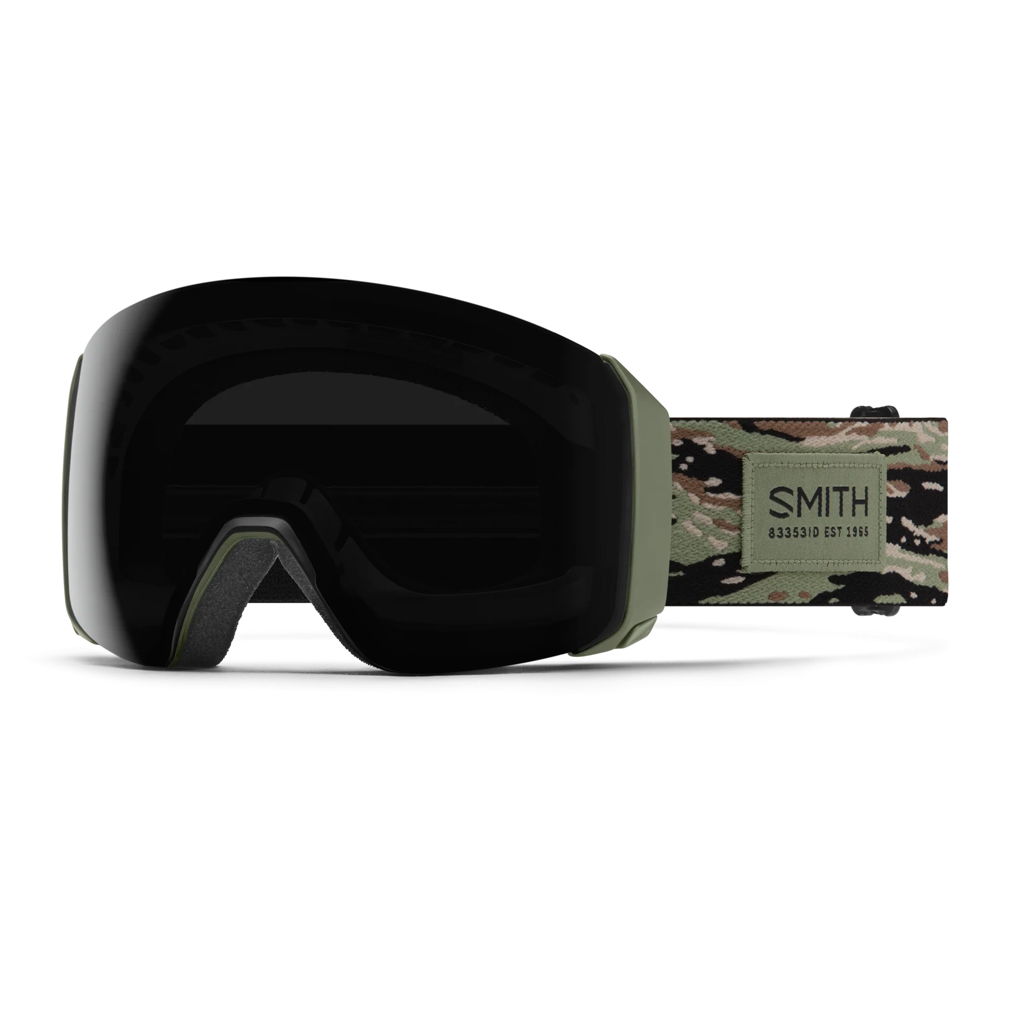 Masque de ski Smith - 4D MAG XL - Eye Of The Tiger - ChromaPop Sun Black