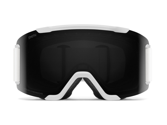 Masque de ski Smith - Squad - Blanc Vapor - ChromaPop Sun Black 2