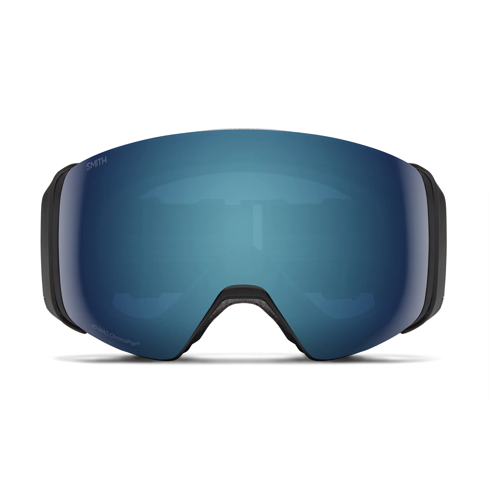 Masque de ski Smith - 4D MAG - Noir - ChromaPop Sun Blue Mirror 2