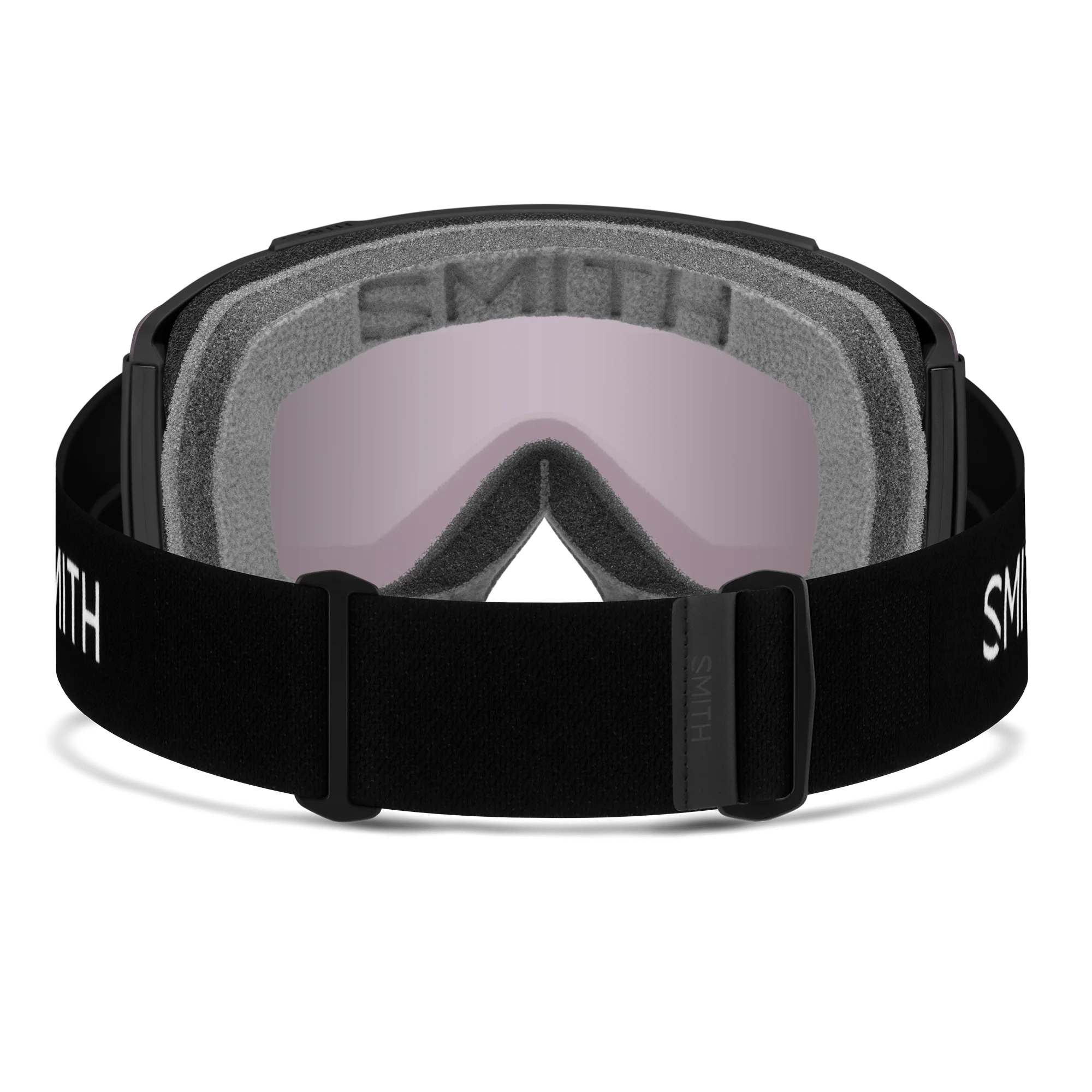 Masque de ski Smith - Squad - Noir - ChromaPop Everyday Blue Mirror 3