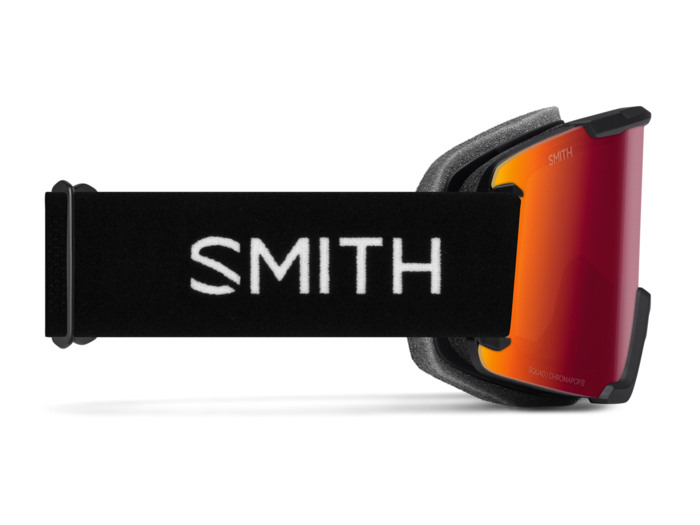Masque de ski Smith - Squad - Noir - ChromaPop Sun Blue Mirror 4