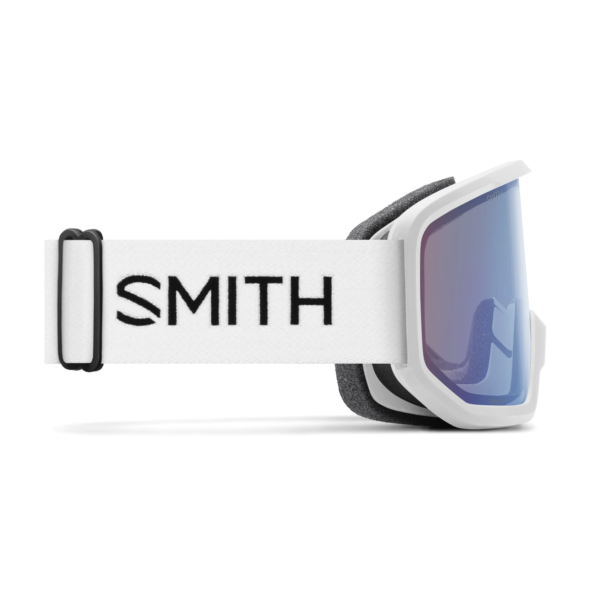 Masque de ski Smith - Transfer - Blanc - Blue Sensor Mirror