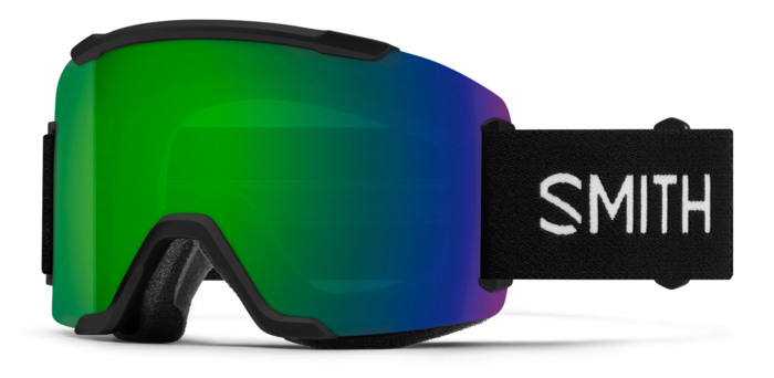 Masque de ski Smith - Squad - Noir - ChromaPop Sun Platinum Mirror 2