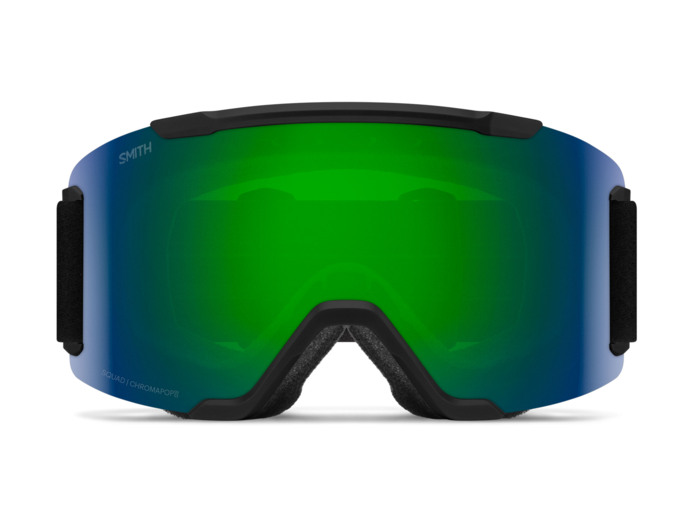 Masque de ski Smith - Squad - Noir - ChromaPop Sun Platinum Mirror 3