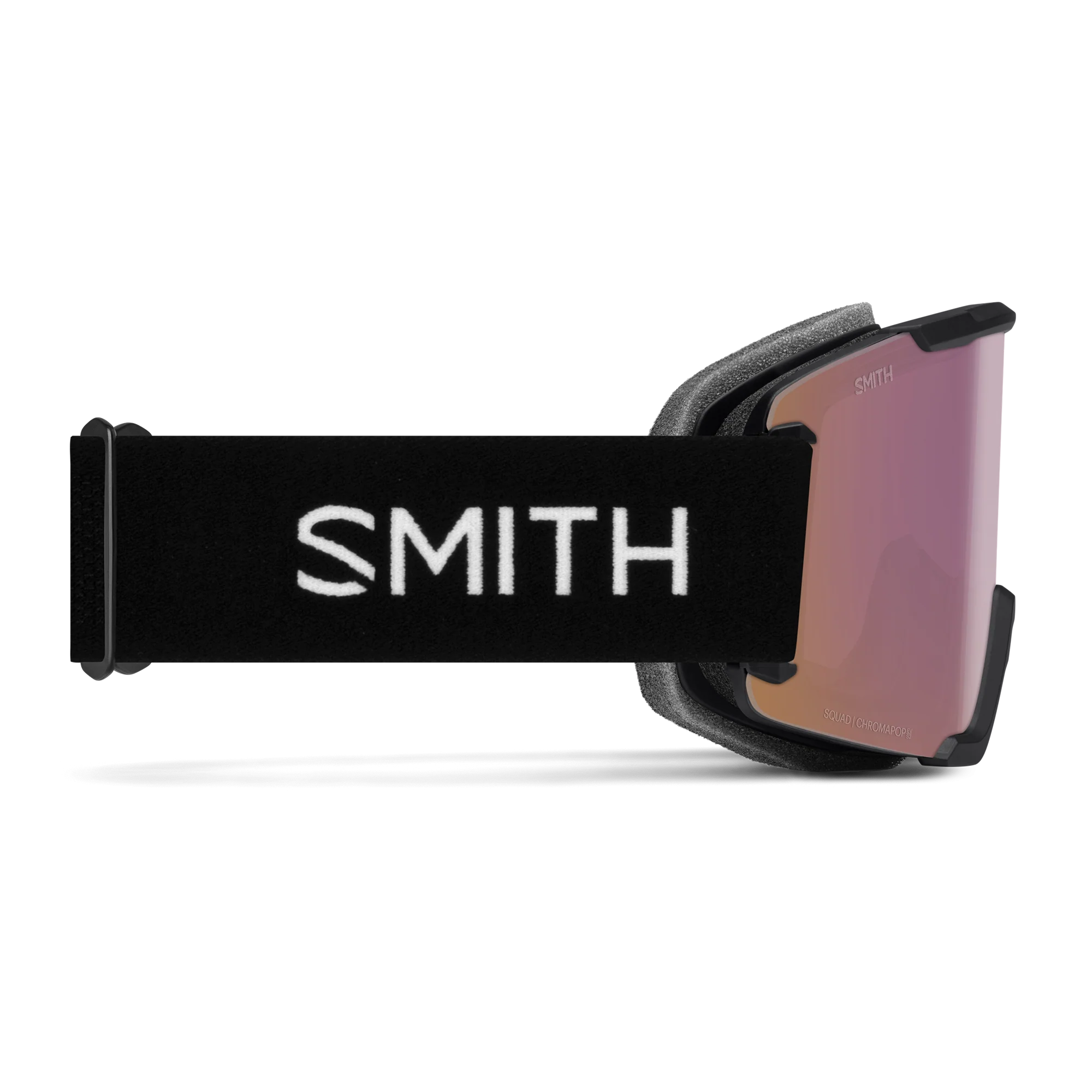 Masque de ski Smith - Squad - Noir - ChromaPop Everyday Rose Gold Mirror 4