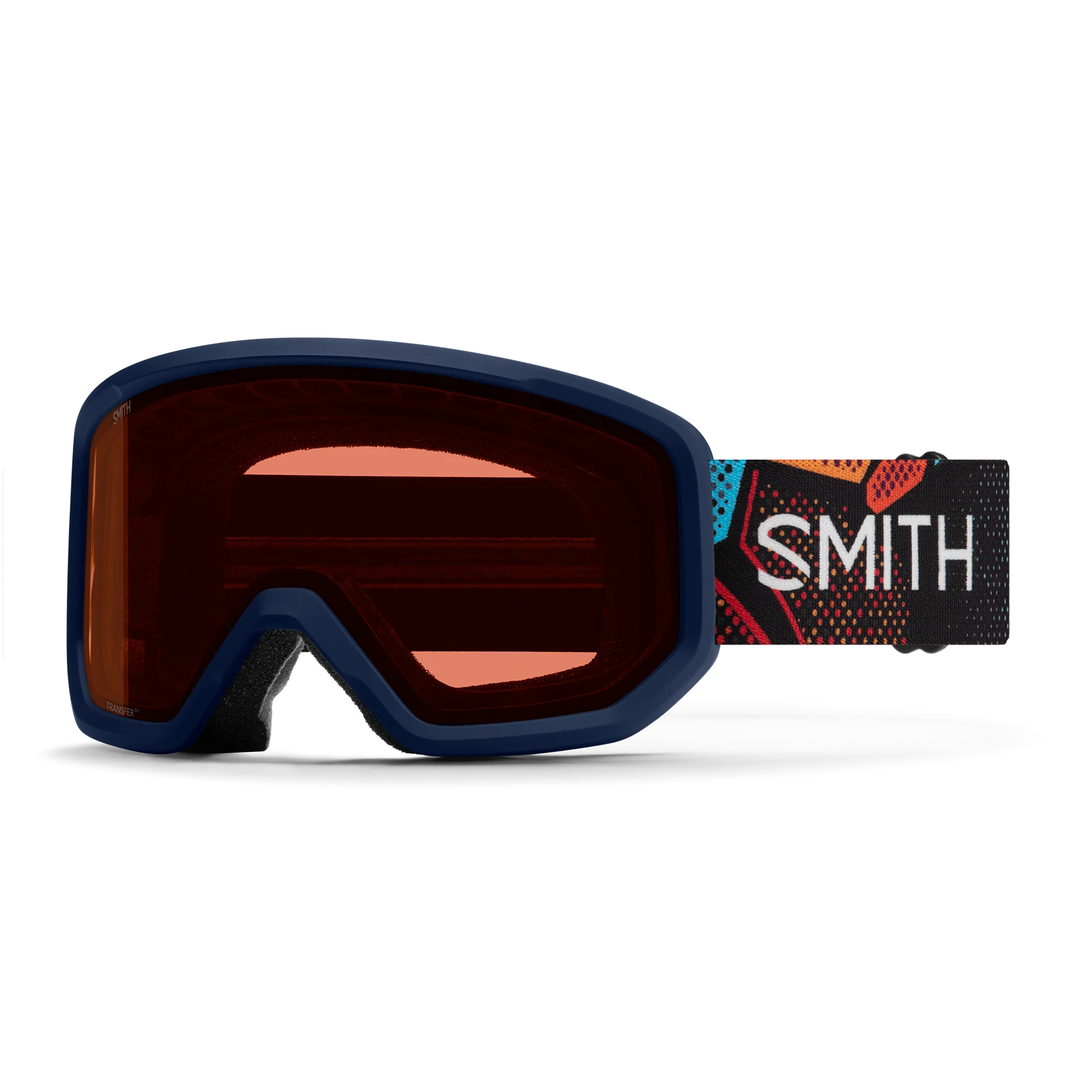 Masque de ski Smith - Transfer - Midnight Geo Alpine - RC36
