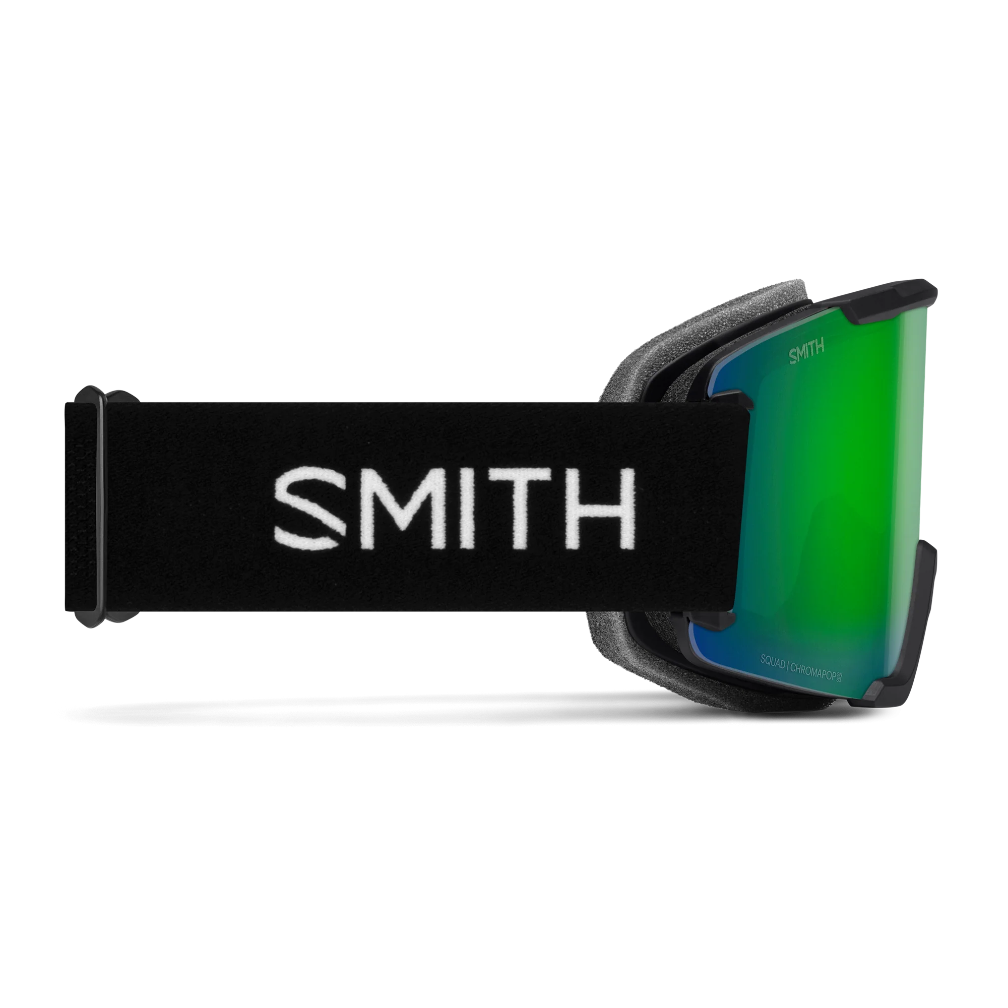 Masque de ski Smith - Squad - Noir - ChromaPop Sun Green Mirror 4