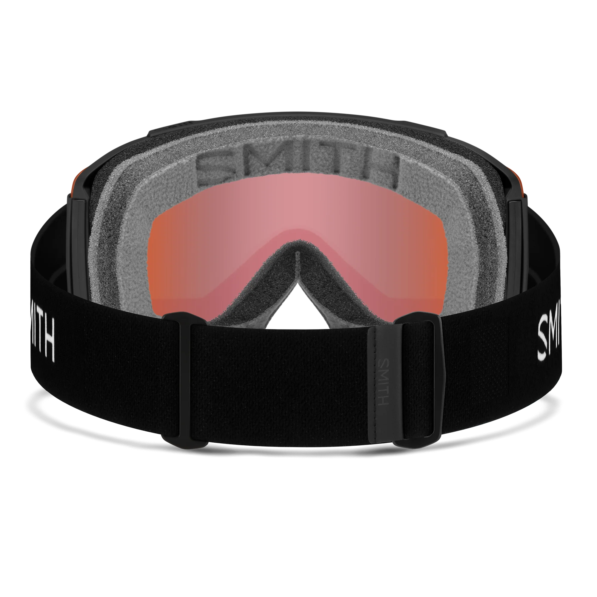 Masque de ski Smith - Squad - Noir - ChromaPop Everyday Green Mirror 3