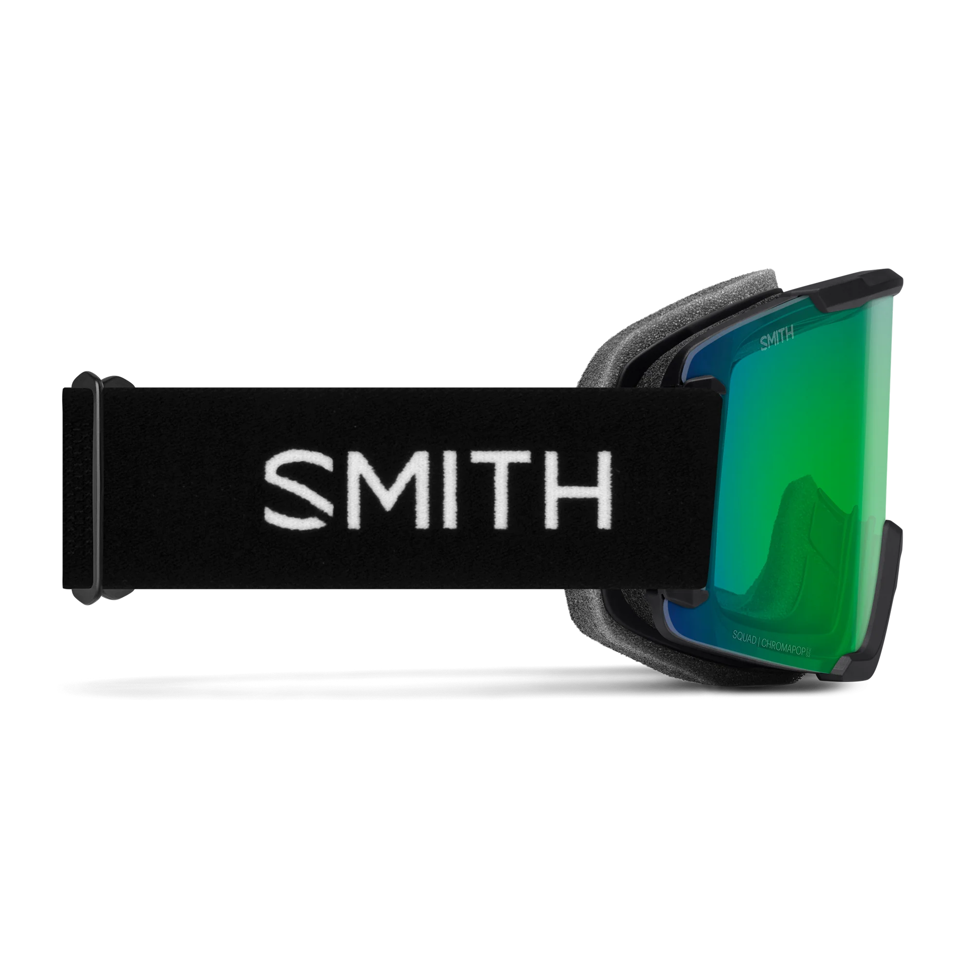 Masque de ski Smith - Squad - Noir - ChromaPop Everyday Green Mirror 4