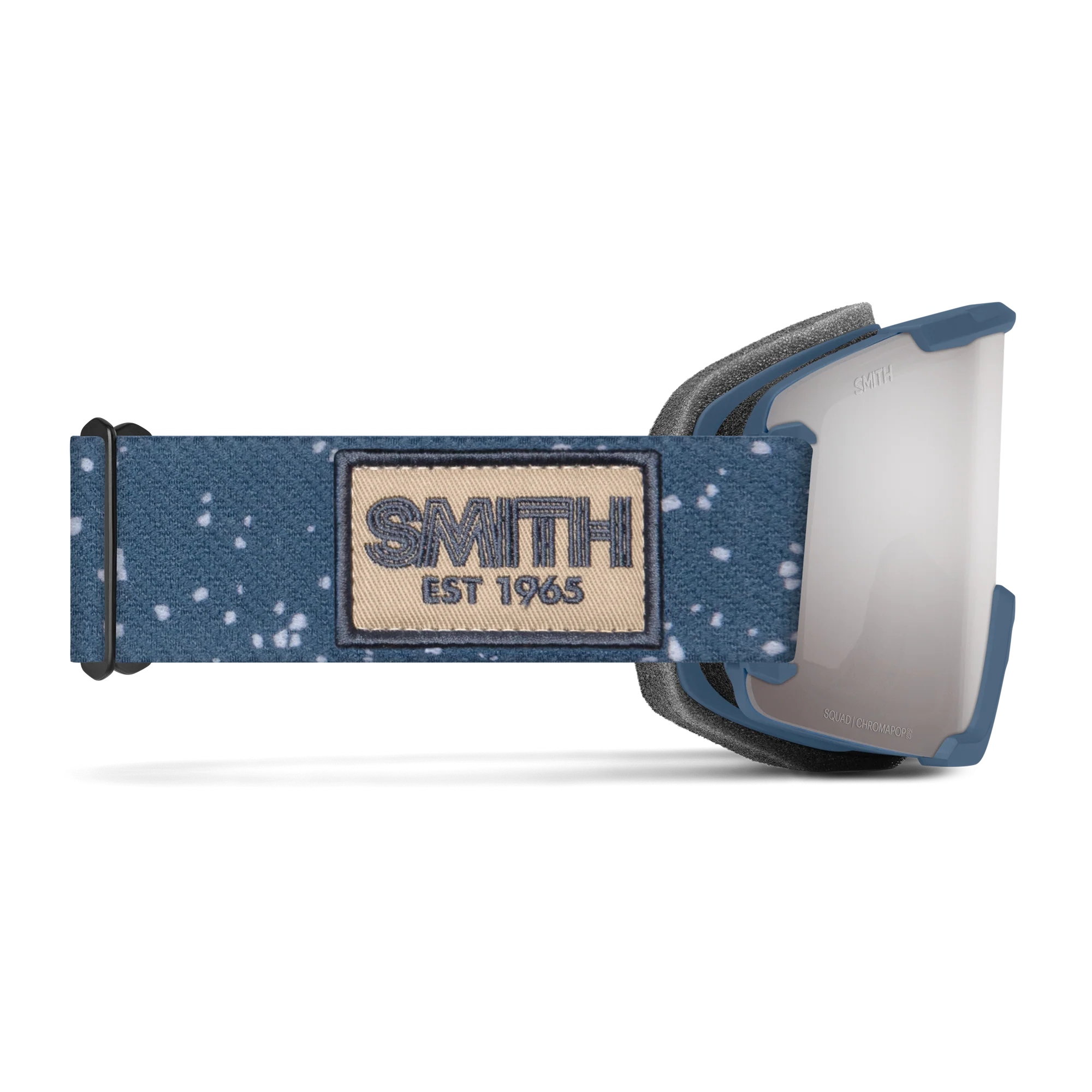 Masque de ski Smith - Squad - Gris Future Warm Steel - ChromaPop Sun Platinum Mirror 4
