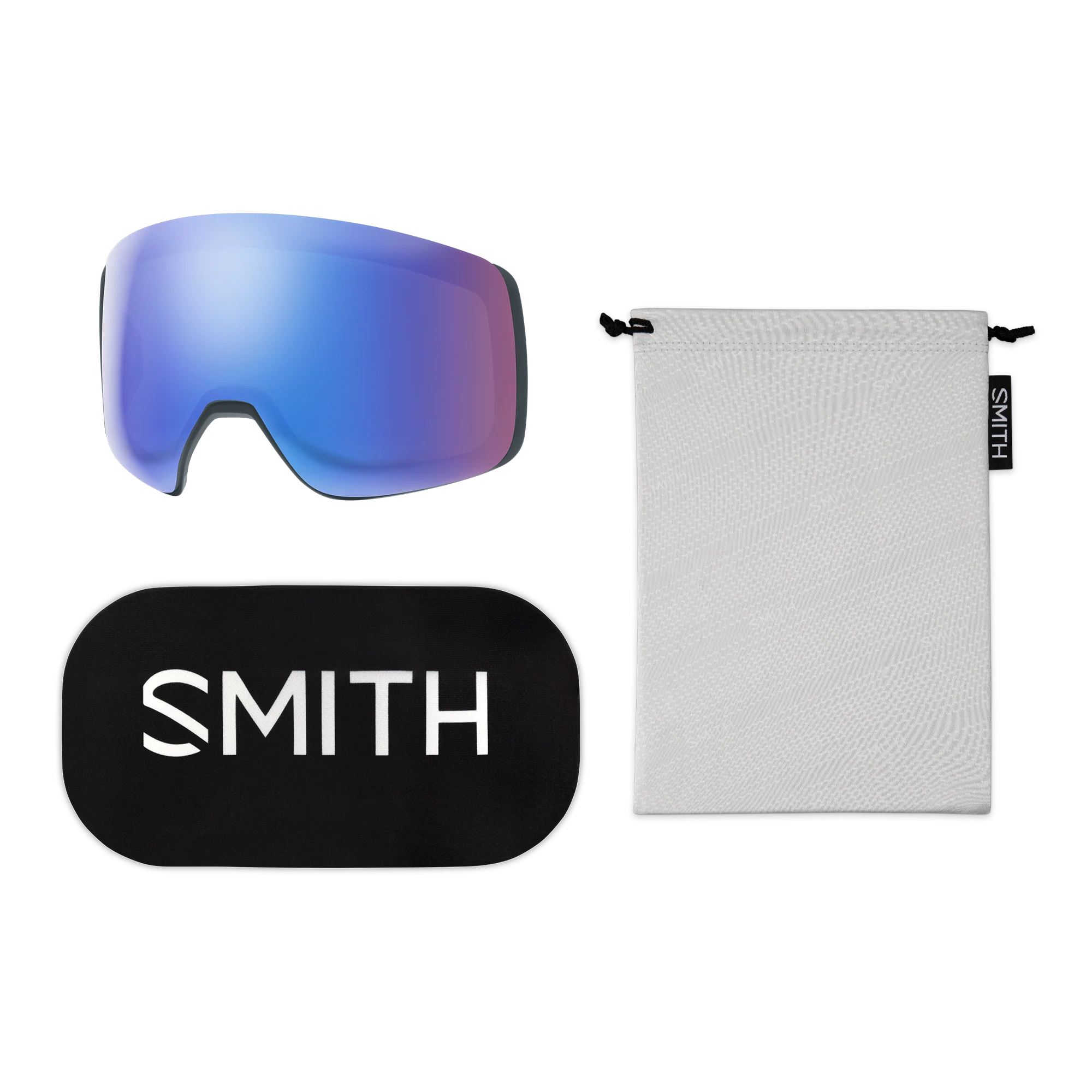 Masque de ski Smith - 4D MAG - Ardoise - ChromaPop Sun Black 5