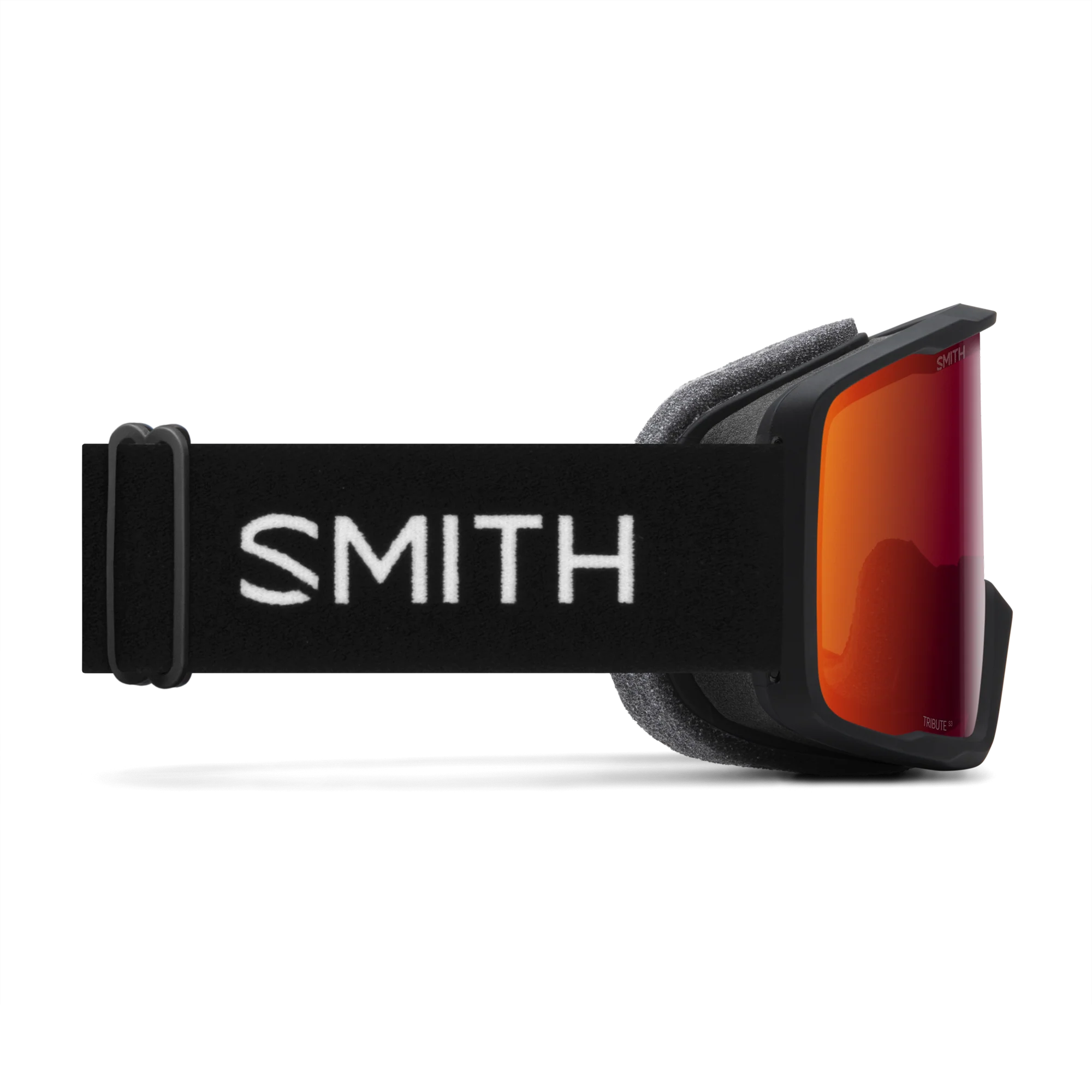Masque de ski Smith - Tribute - Noir - Red Sol-X Mirror