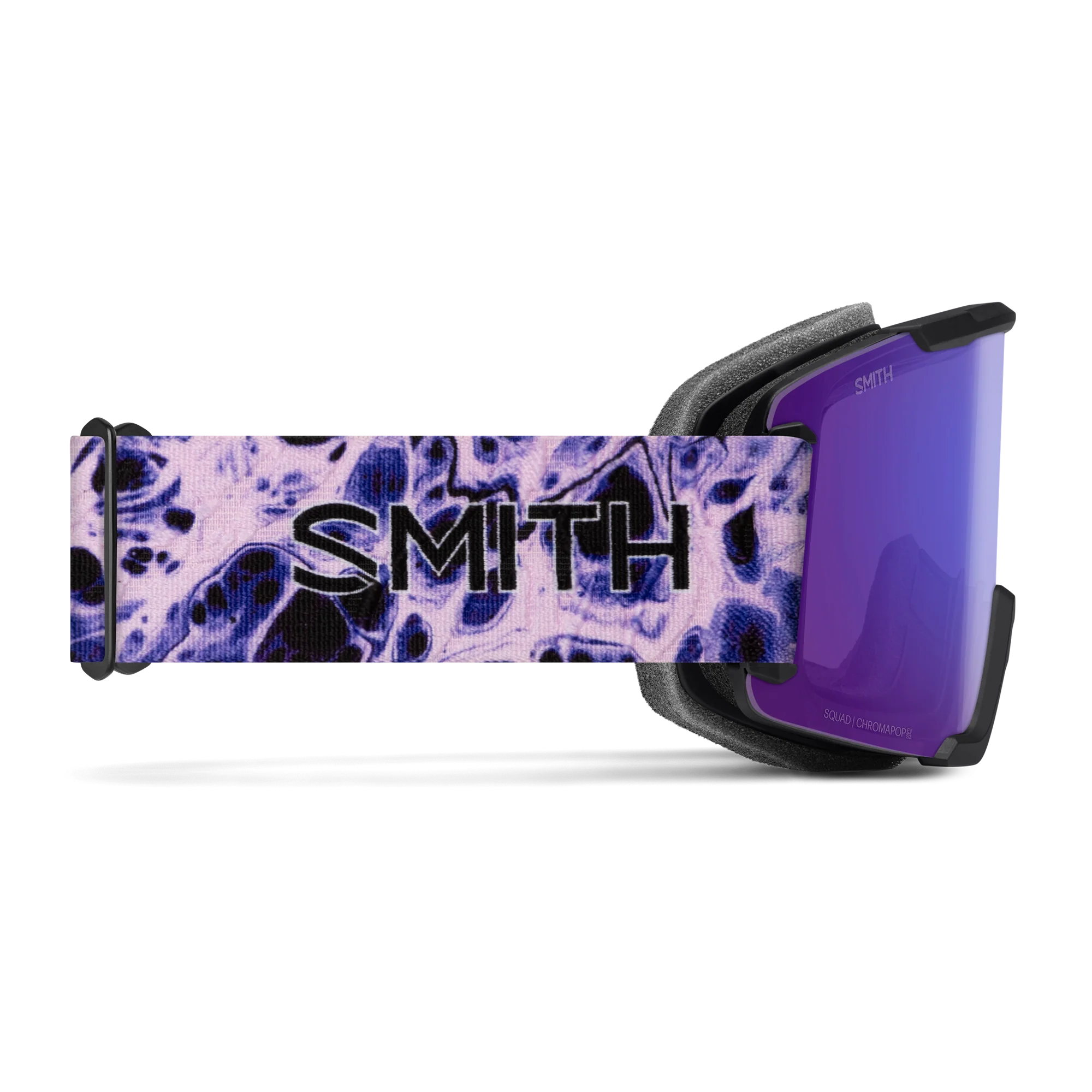 Masque de ski Smith - Squad - Noir Flex Plasma - ChromaPop Everyday Violet Mirror 4