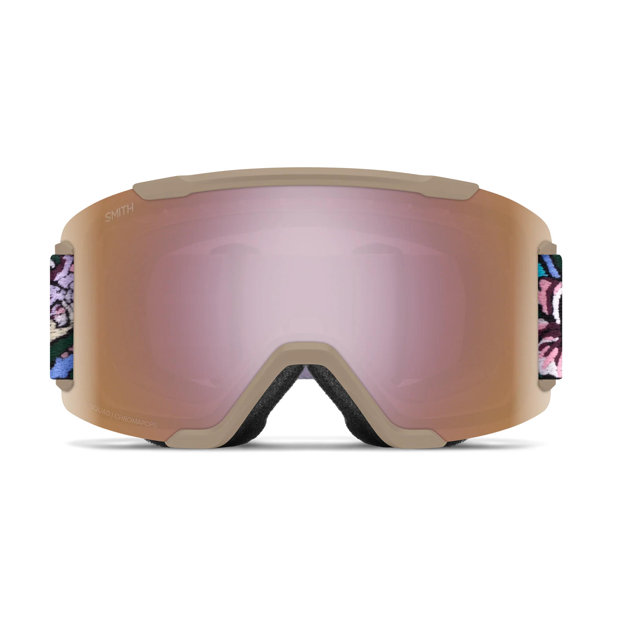 Masque de ski Smith - Squad - Iris Pham AC - ChromaPop Everyday Rose Gold Mirror 2