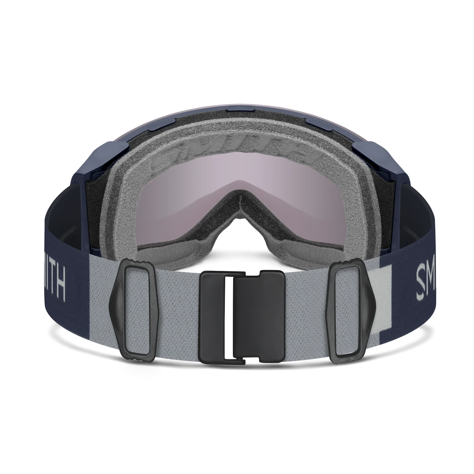 Masque de ski Smith - 4D MAG - Bleu marine Royal Navy - ChromaPop Everyday Blue Mirror 4
