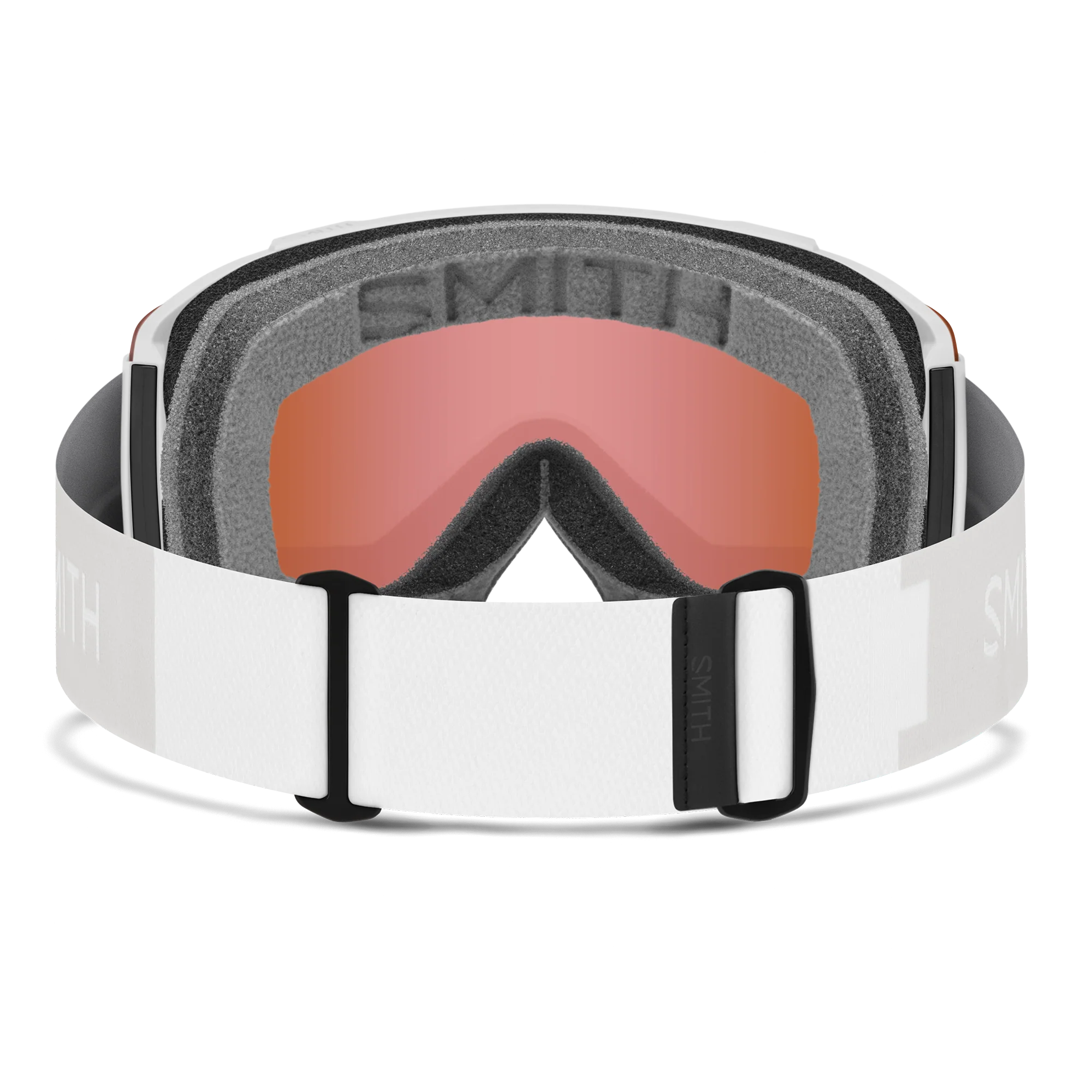 Masque de ski Smith - Squad - Blanc Vapor - ChromaPop Everyday Rose Gold Mirror 3