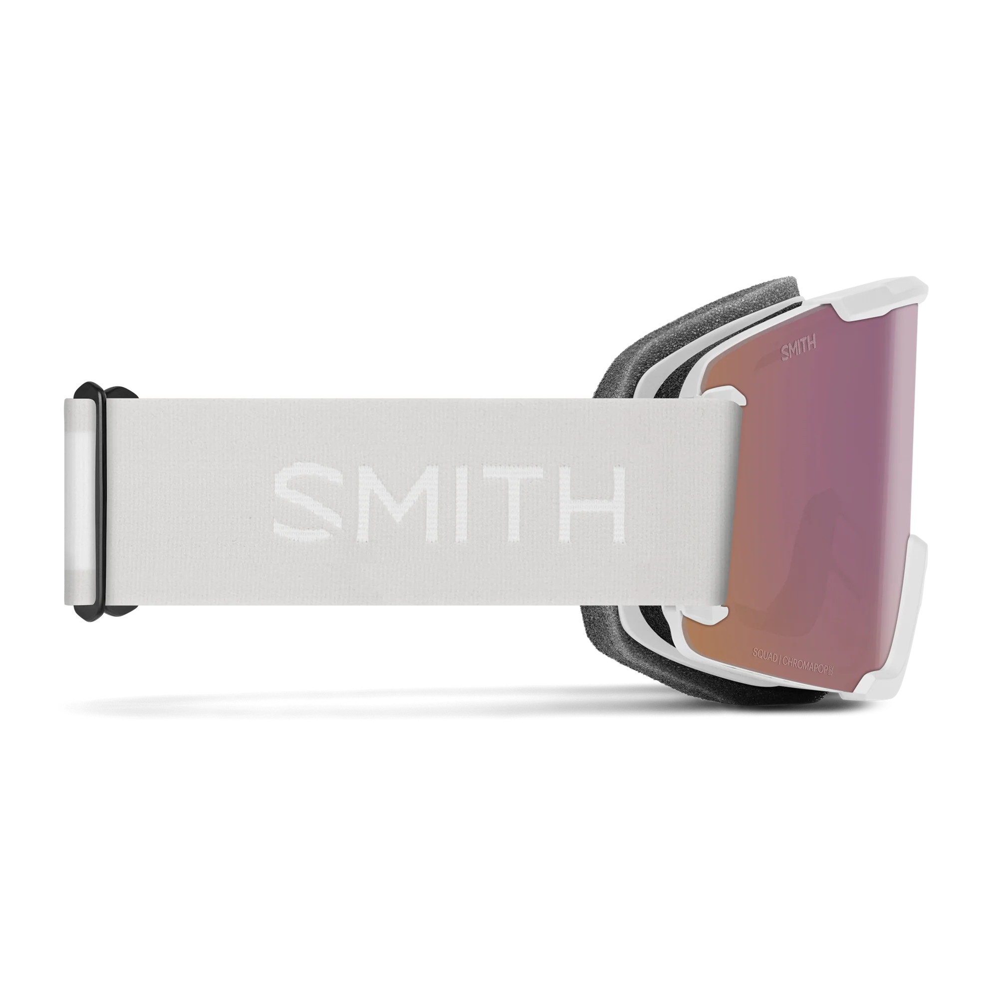 Masque de ski Smith - Squad - Blanc Vapor - ChromaPop Everyday Rose Gold Mirror 4