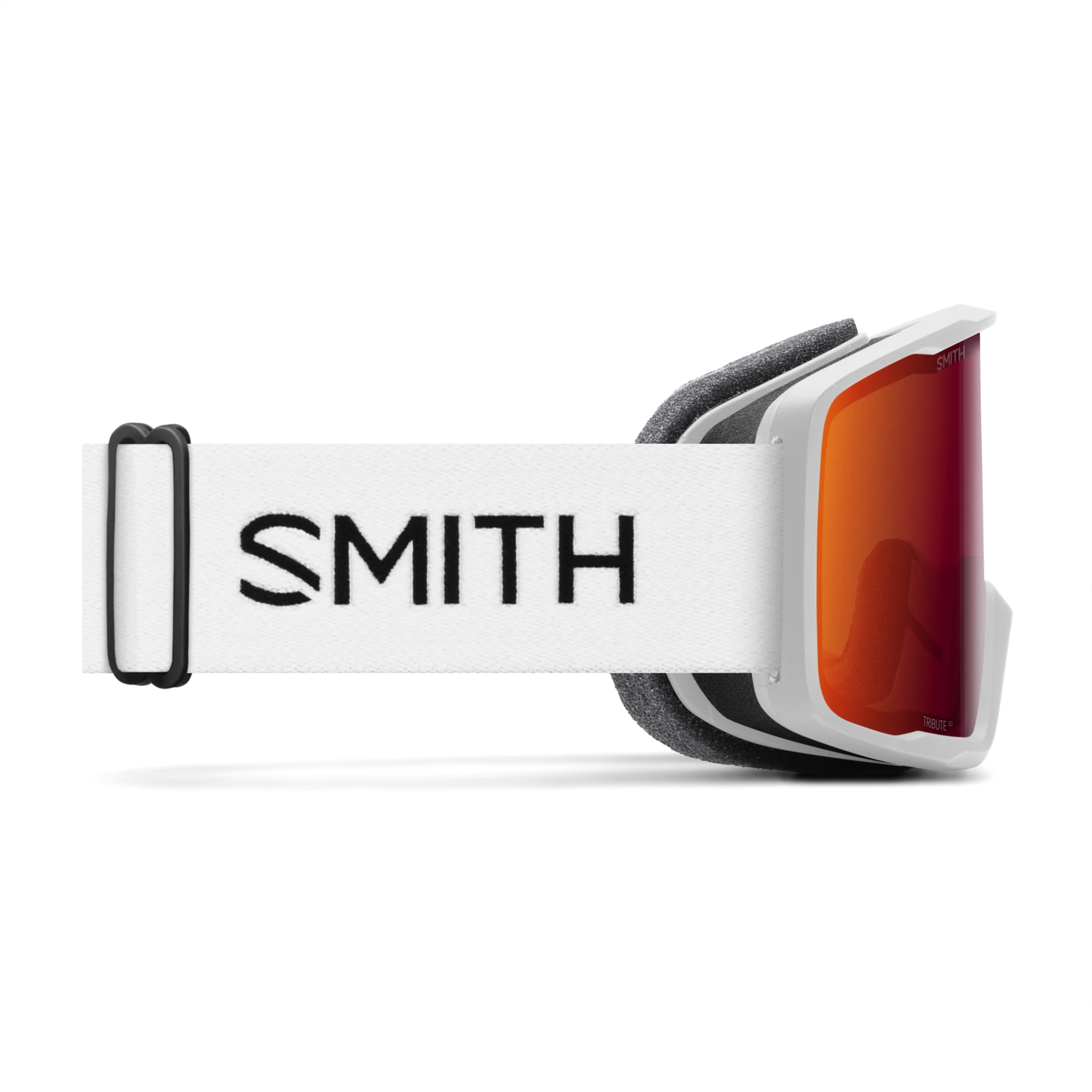 Masque de ski Smith - Tribute - Blanc - Red Sol-X Mirror