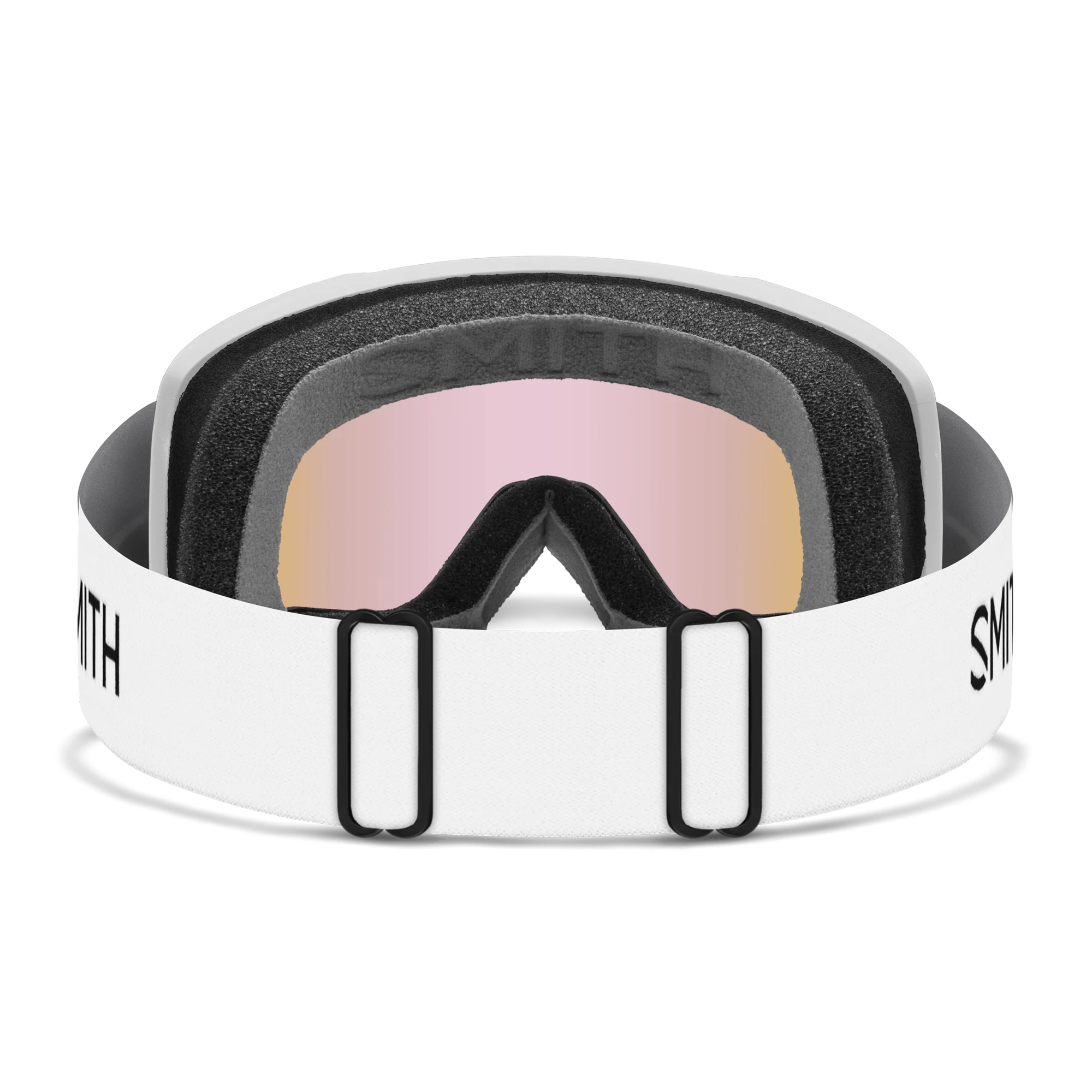 Masque de ski Smith - Tribute - Blanc - Blue Sensor Mirror