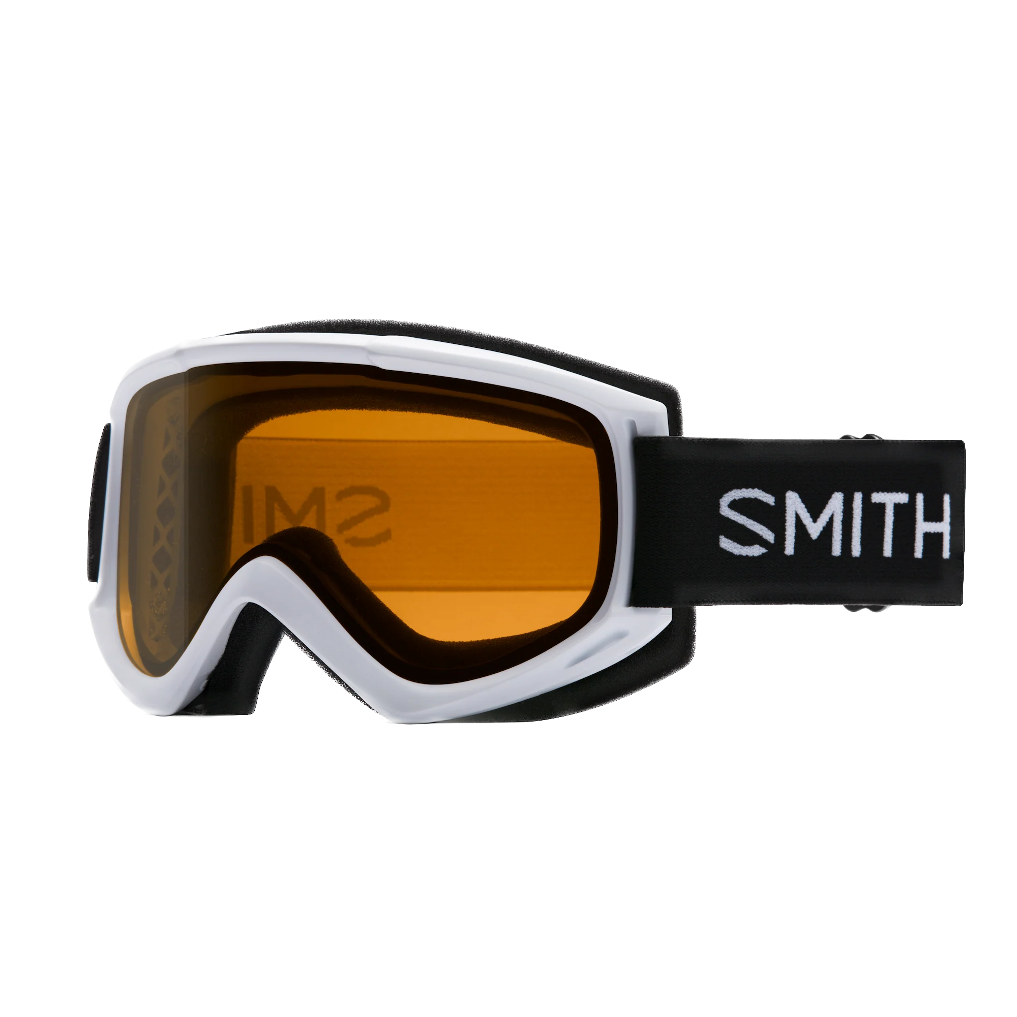 Masque de ski Smith - Cascade Classic - Blanc - Gold Lite