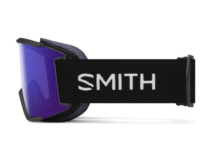 Masque de ski Smith - Squad S - Noir - ChromaPop Everyday Violet Mirror 3