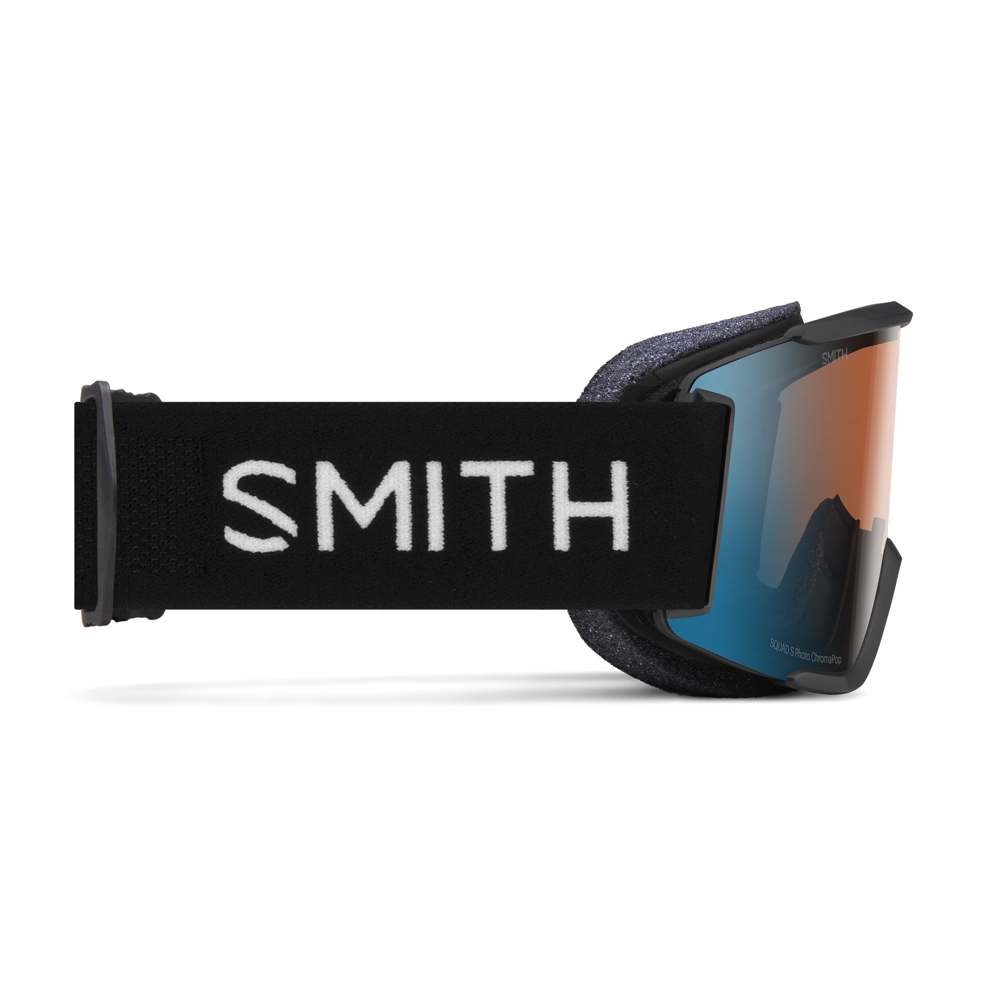 Masque de ski Smith - Squad S - Noir - ChromaPop Pro Photochromic Blue Mirror 4