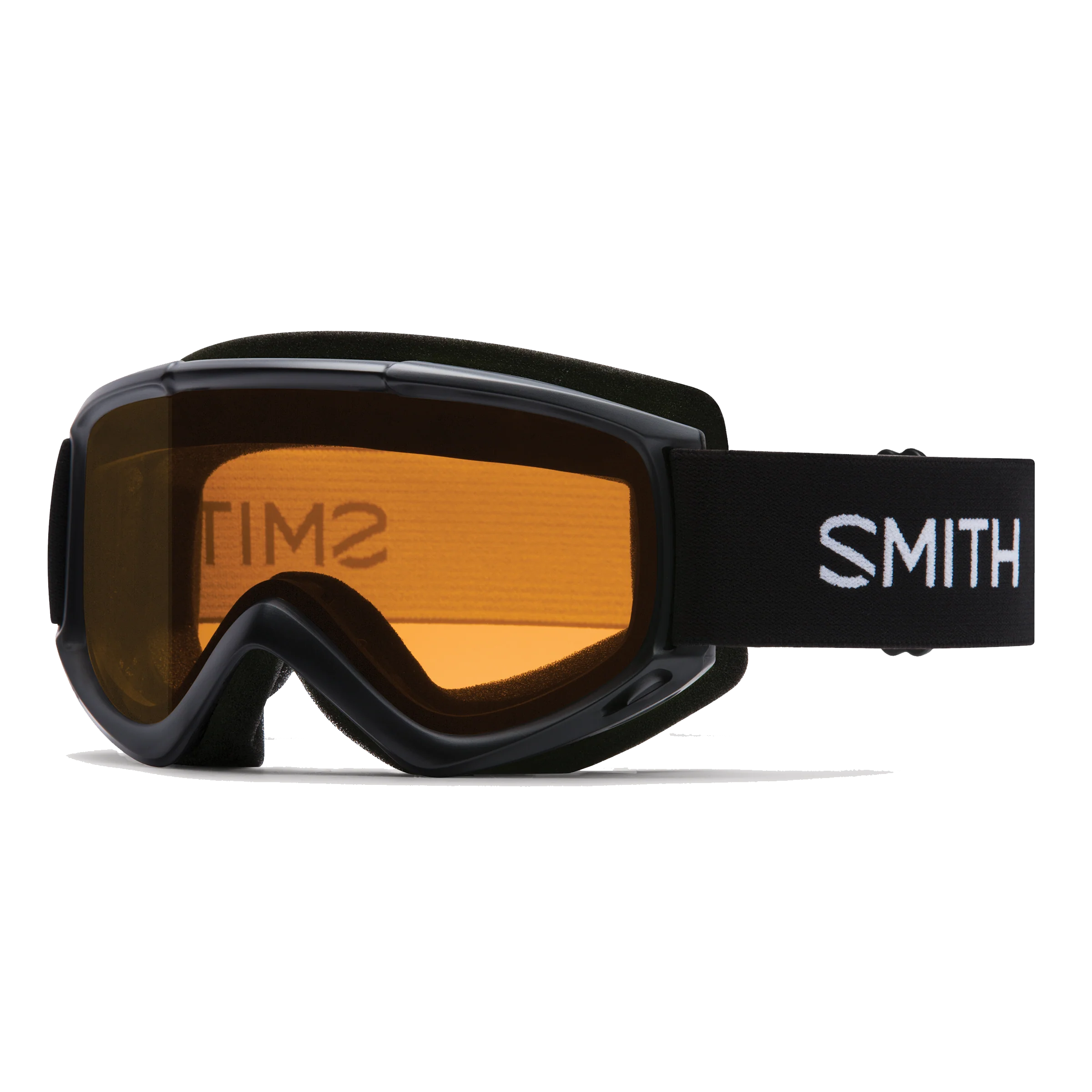 Masque de ski Smith - Cascade Classic - Noir - Gold Lite