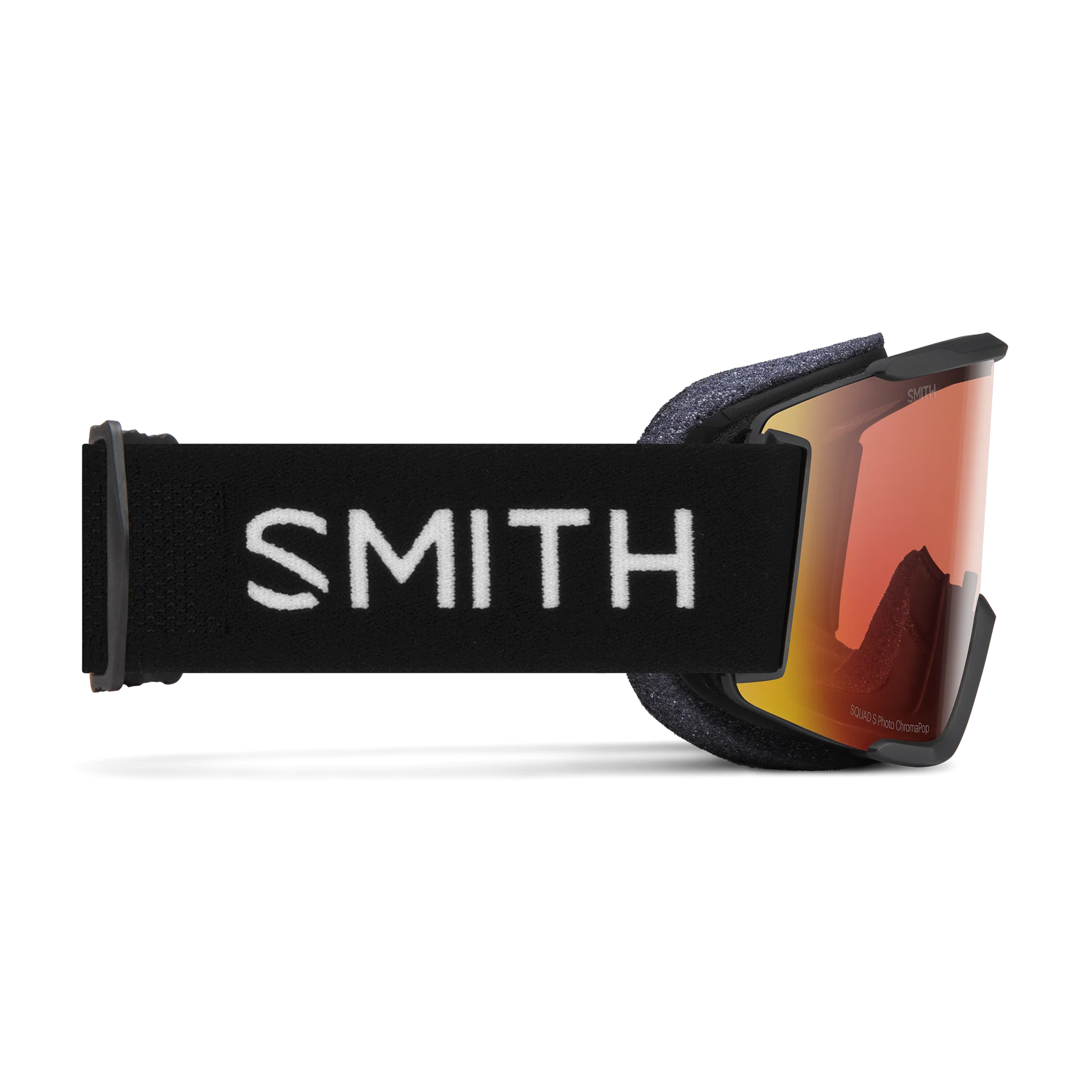 Masque de ski Smith - Squad S - Noir - ChromaPop Pro Photochromic Red Mirror 4