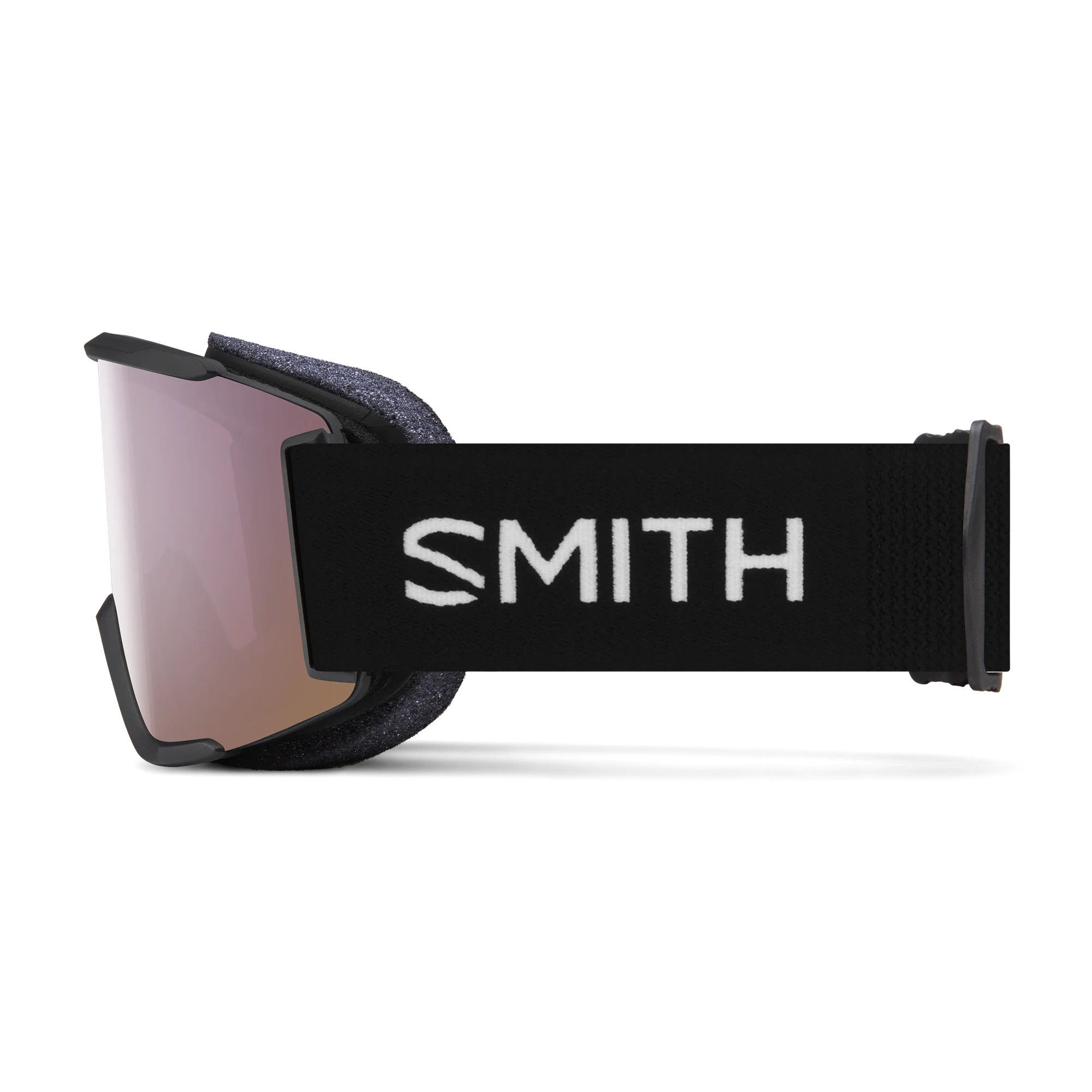 Masque de ski Smith - Squad S - Noir - ChromaPop Everyday Rose Gold Mirror 4