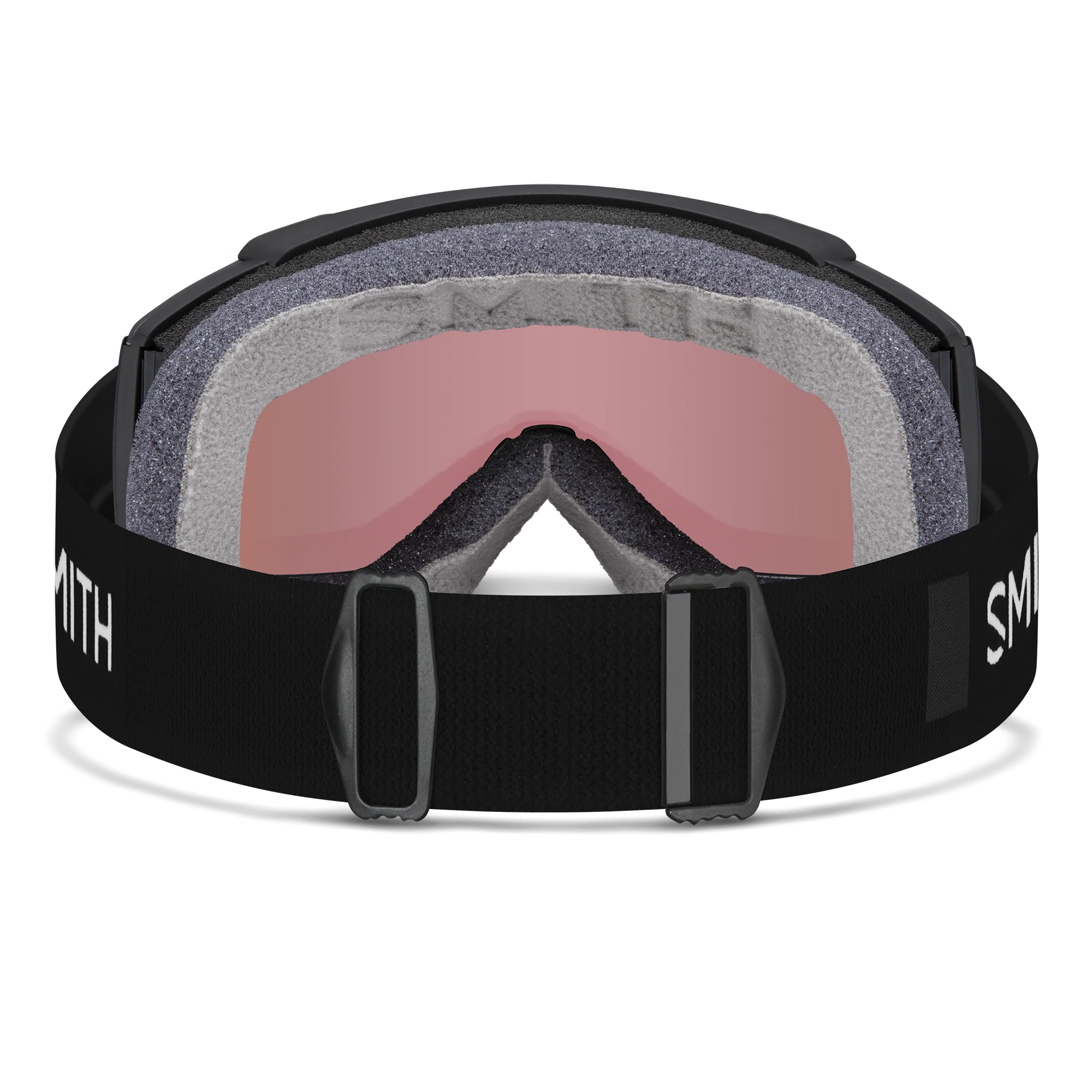 Masque de ski Smith - Squad S - Noir - ChromaPop Everyday Green Mirror 2