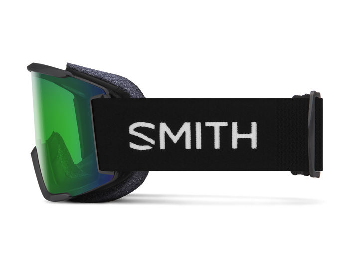 Masque de ski Smith - Squad S - Noir - ChromaPop Everyday Green Mirror 4