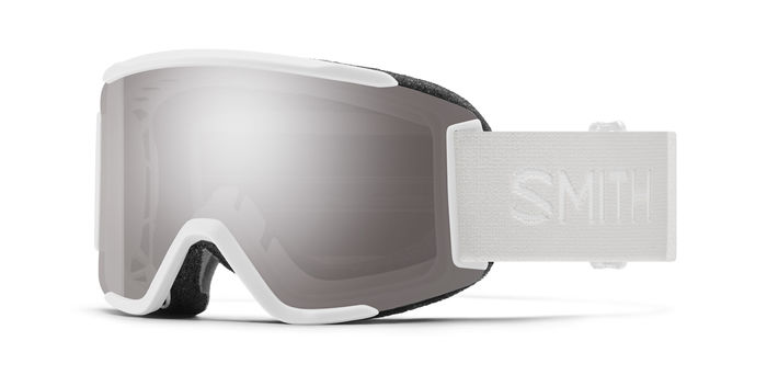 Masque de ski Smith - Squad S - Blanc Vapor - ChromaPop Sun Platinum Mirror 2
