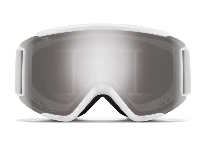 Masque de ski Smith - Squad S - Blanc Vapor - ChromaPop Sun Platinum Mirror 4