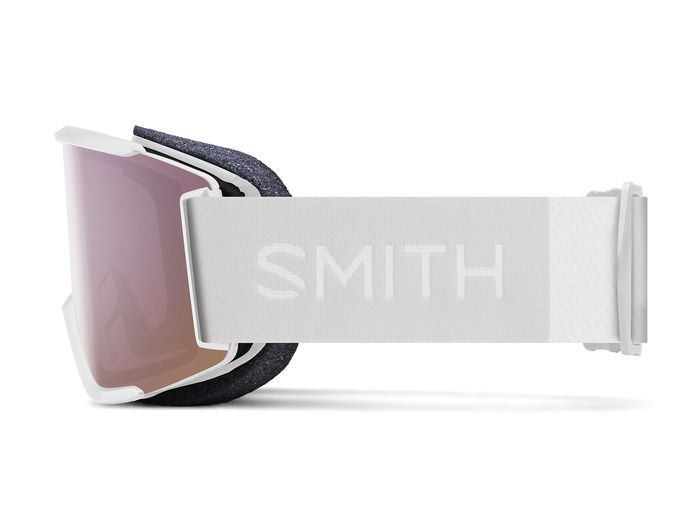 Masque de ski Smith - Squad S - Blanc Vapor - ChromaPop Everyday Rose Gold Mirror 3